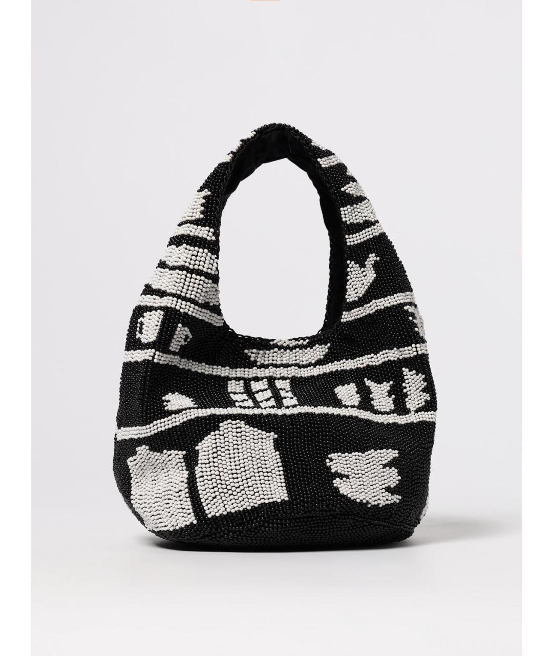 J.W.ANDERSON Черная сумка через плечо, фото 6