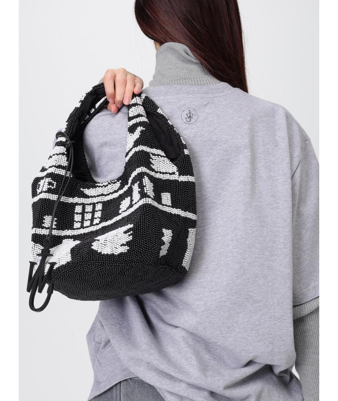 J.W.ANDERSON Черная сумка через плечо, фото 2