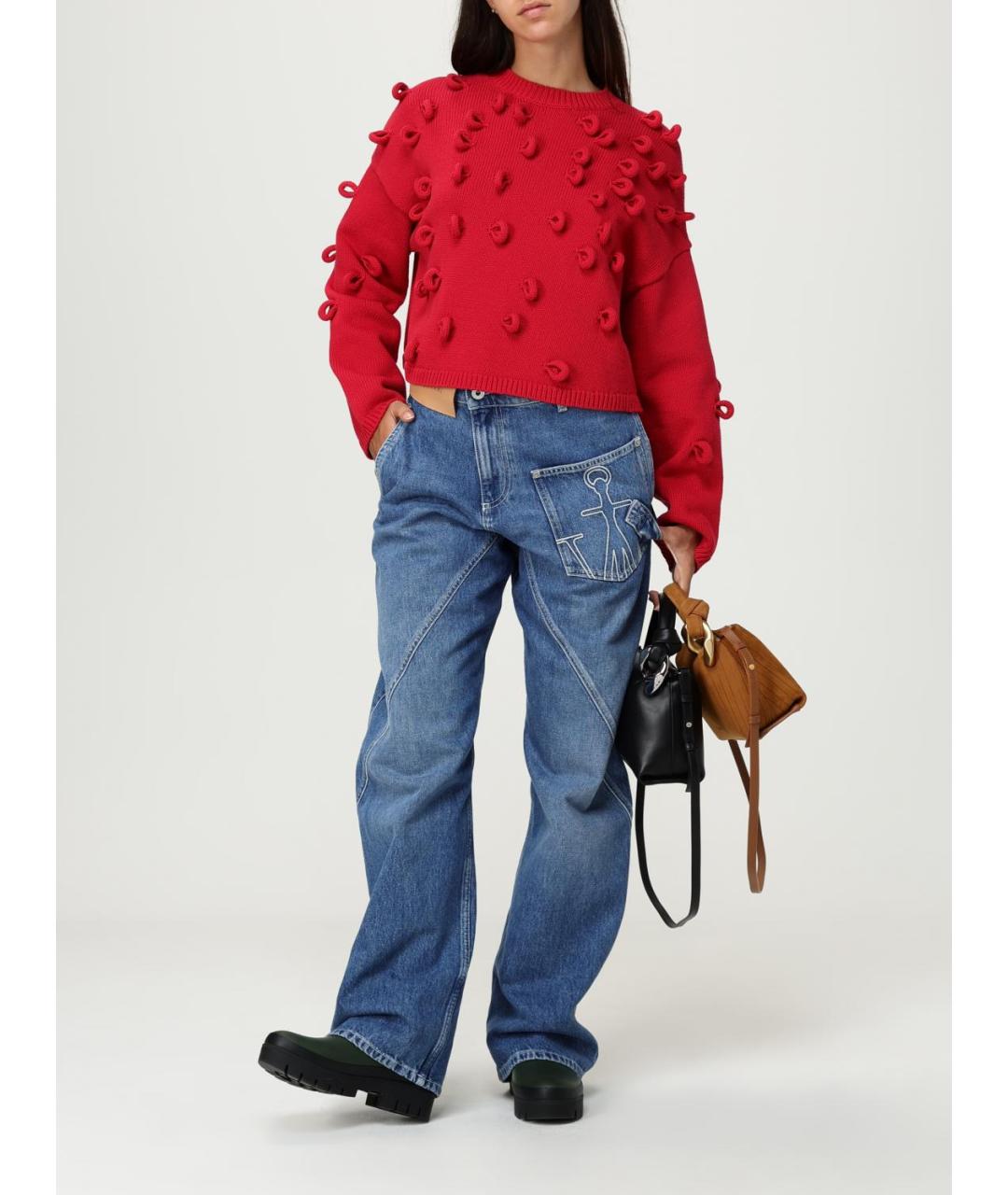 J.W.ANDERSON Черная кожаная сумка через плечо, фото 2