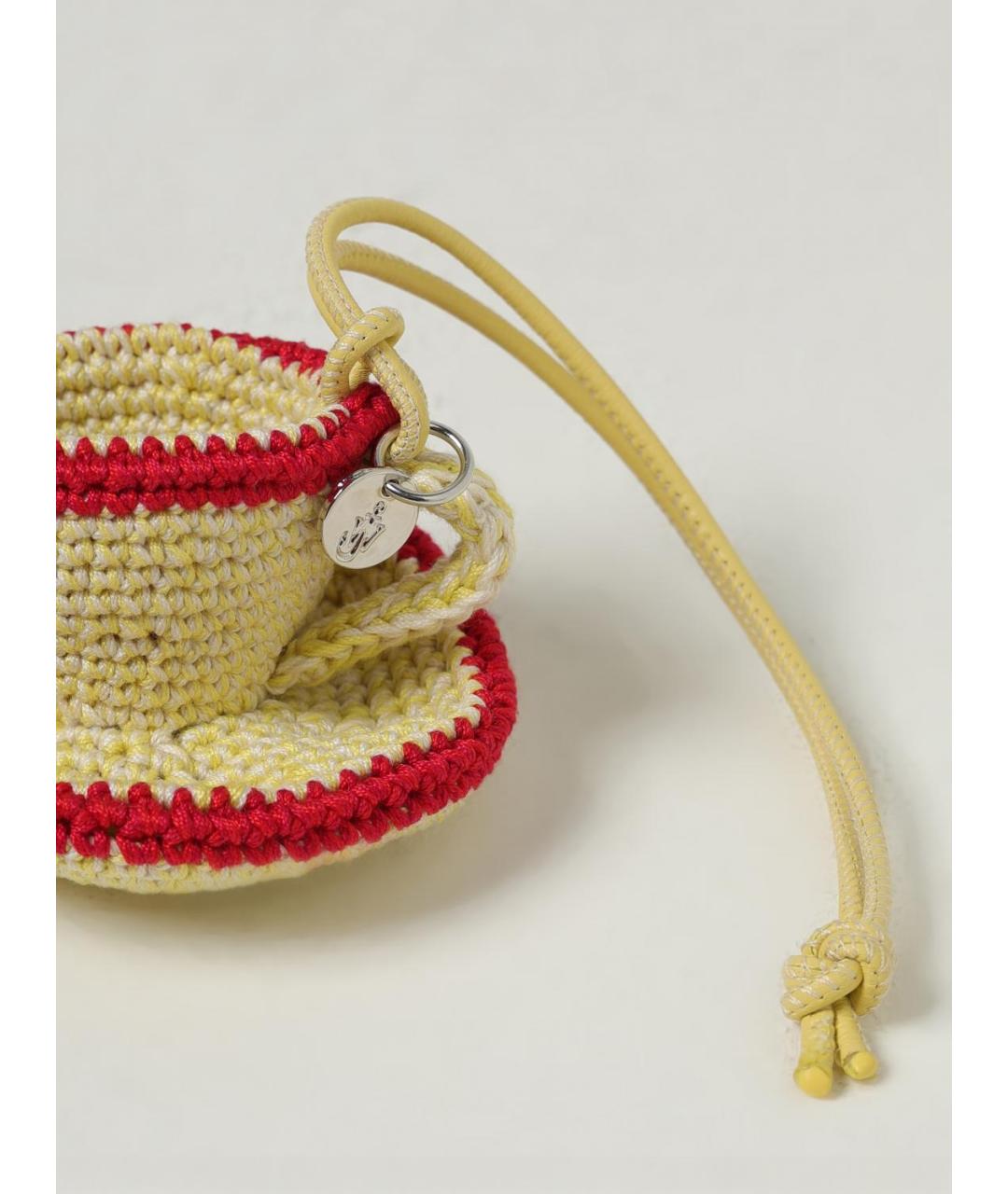 J.W.ANDERSON Желтый брелок, фото 2