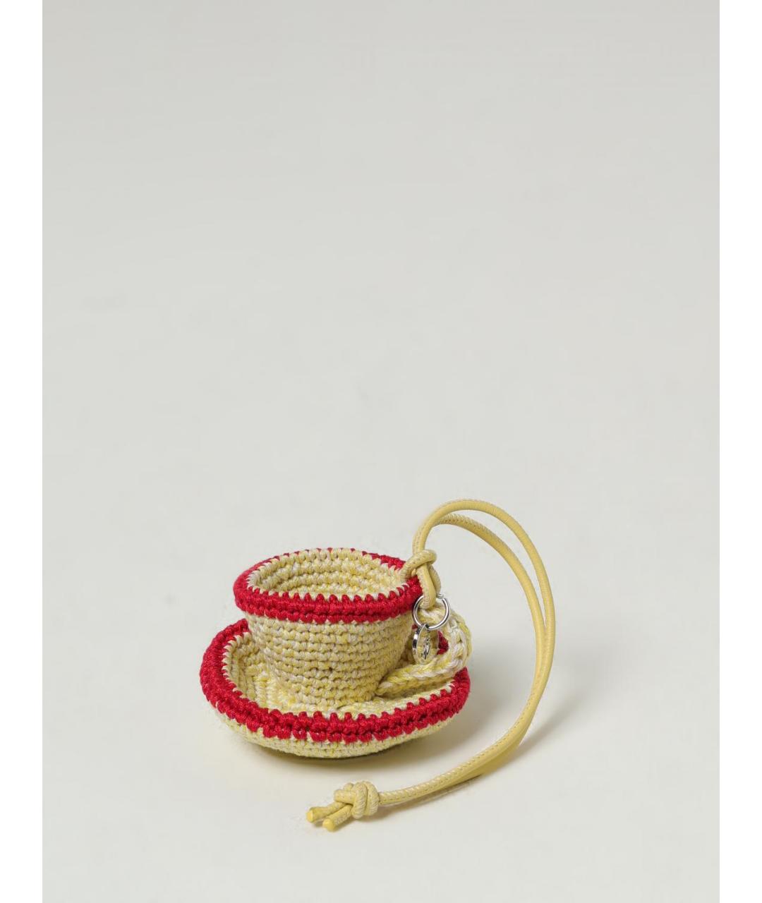 J.W.ANDERSON Желтый брелок, фото 3