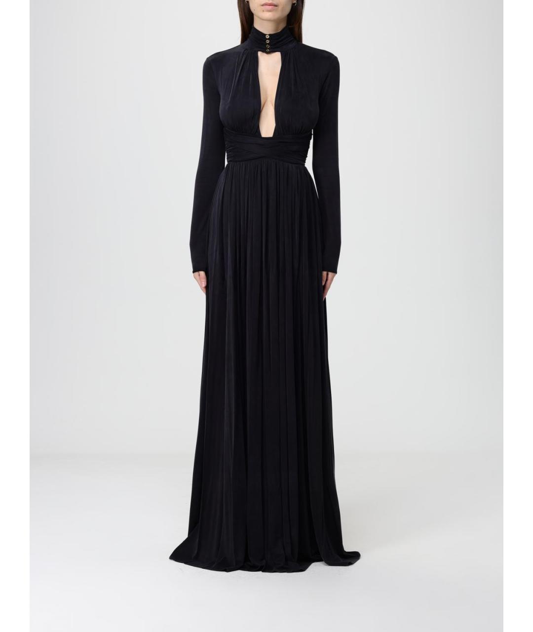 ELISABETTA FRANCHI Черное вечернее платье, фото 5