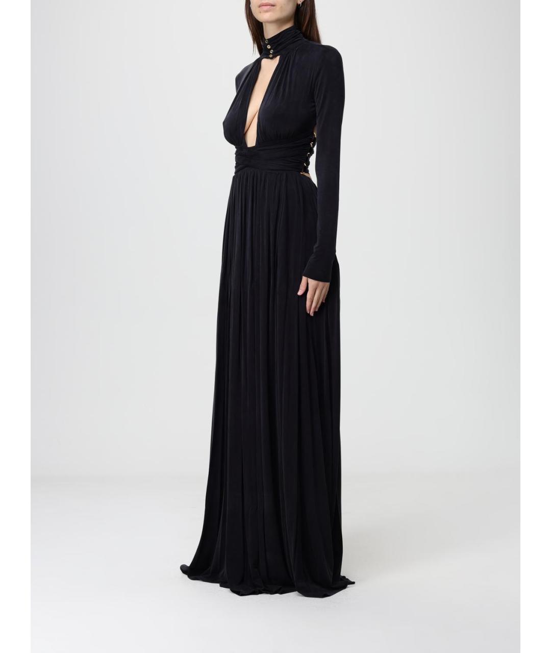 ELISABETTA FRANCHI Черное вечернее платье, фото 3