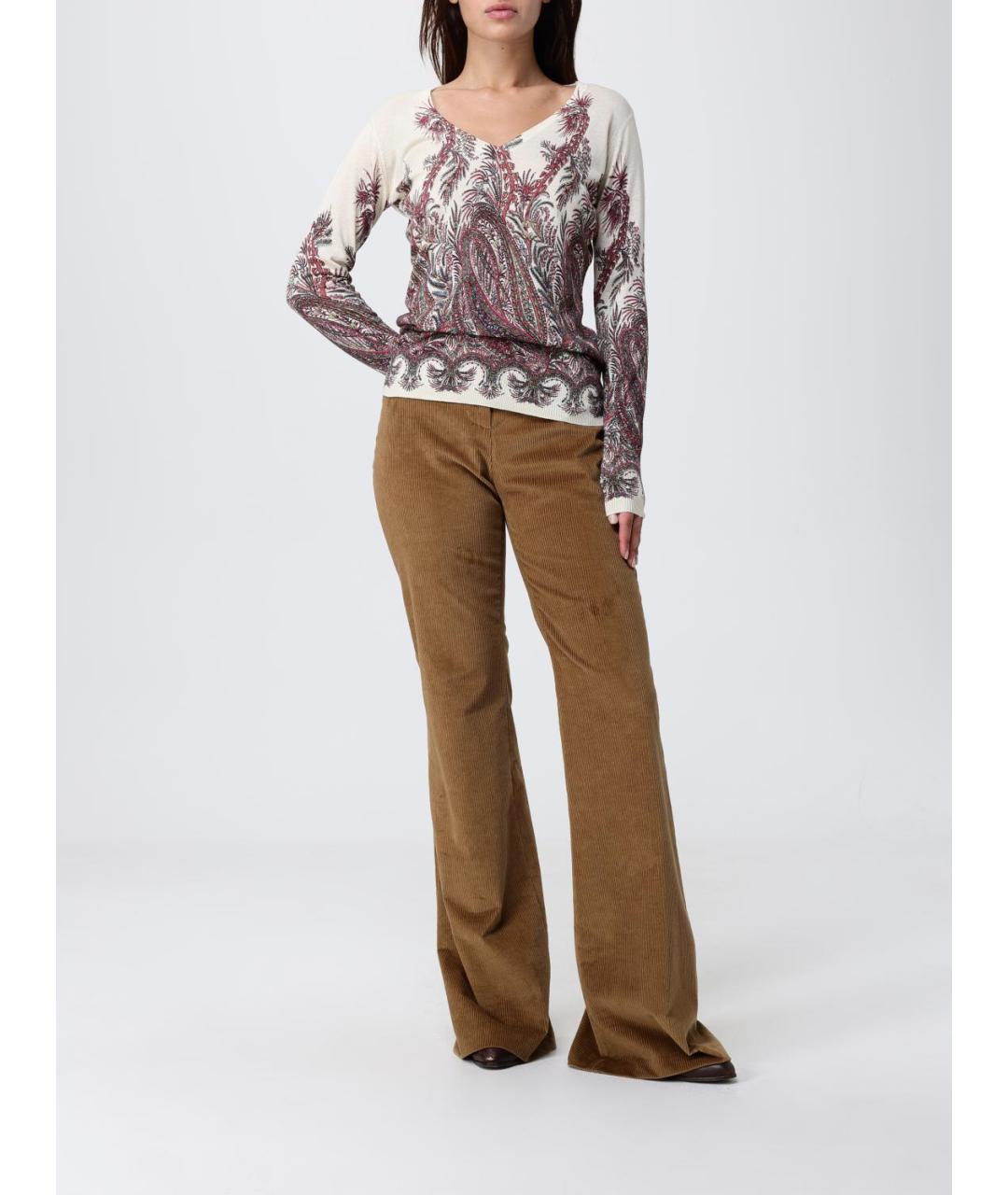 ETRO Мульти кашемировый джемпер / свитер, фото 3