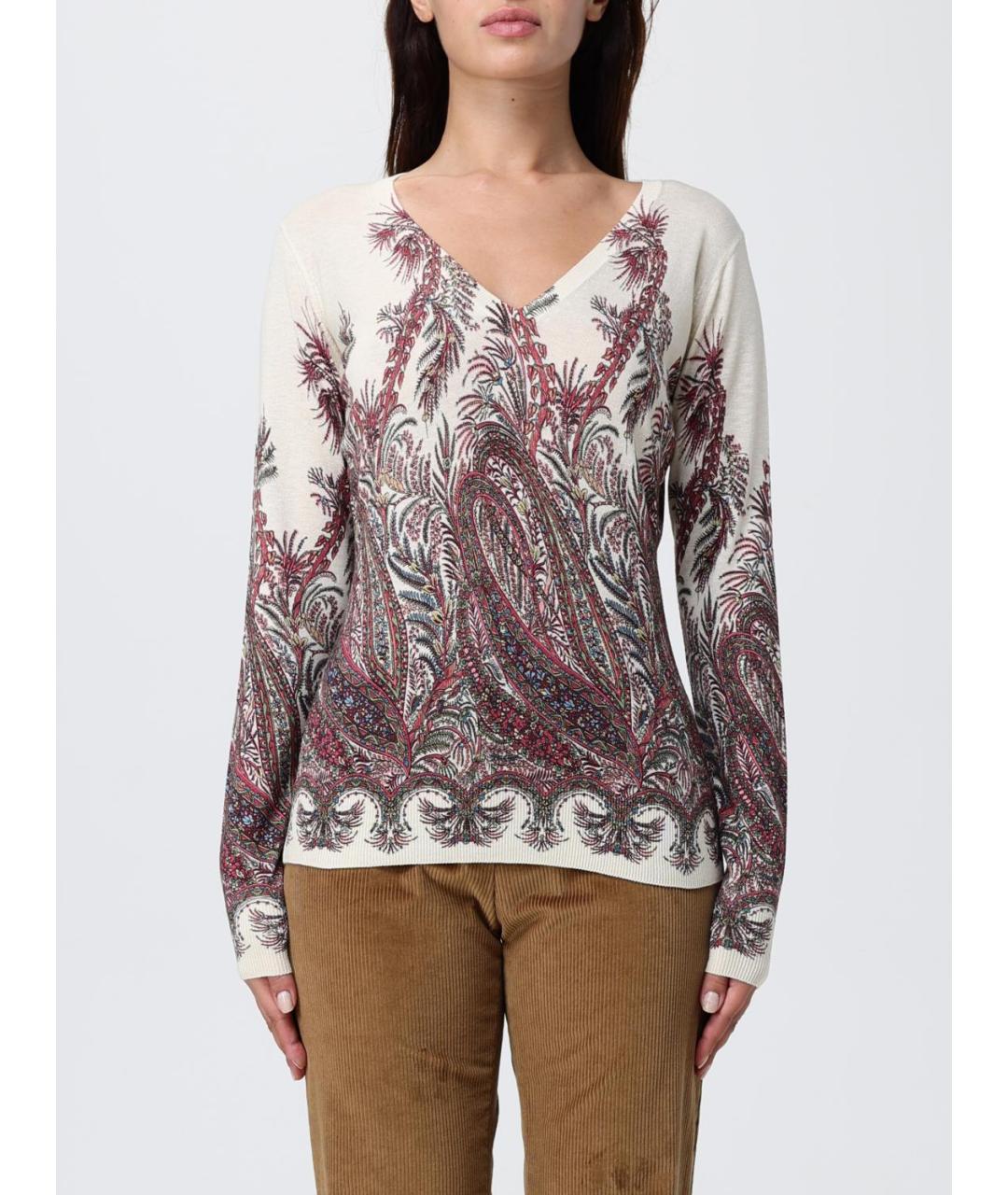 ETRO Мульти кашемировый джемпер / свитер, фото 2