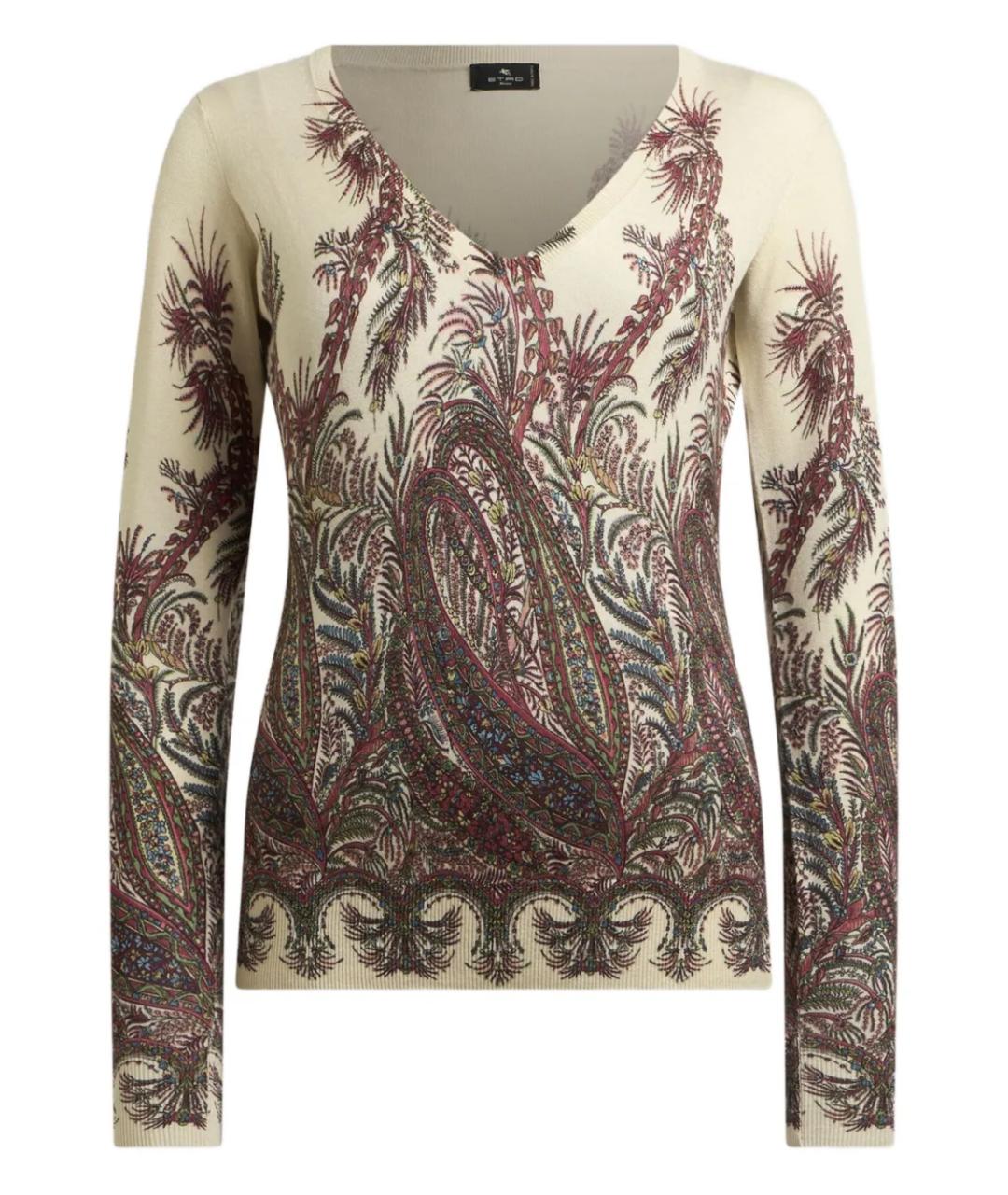 ETRO Мульти кашемировый джемпер / свитер, фото 1