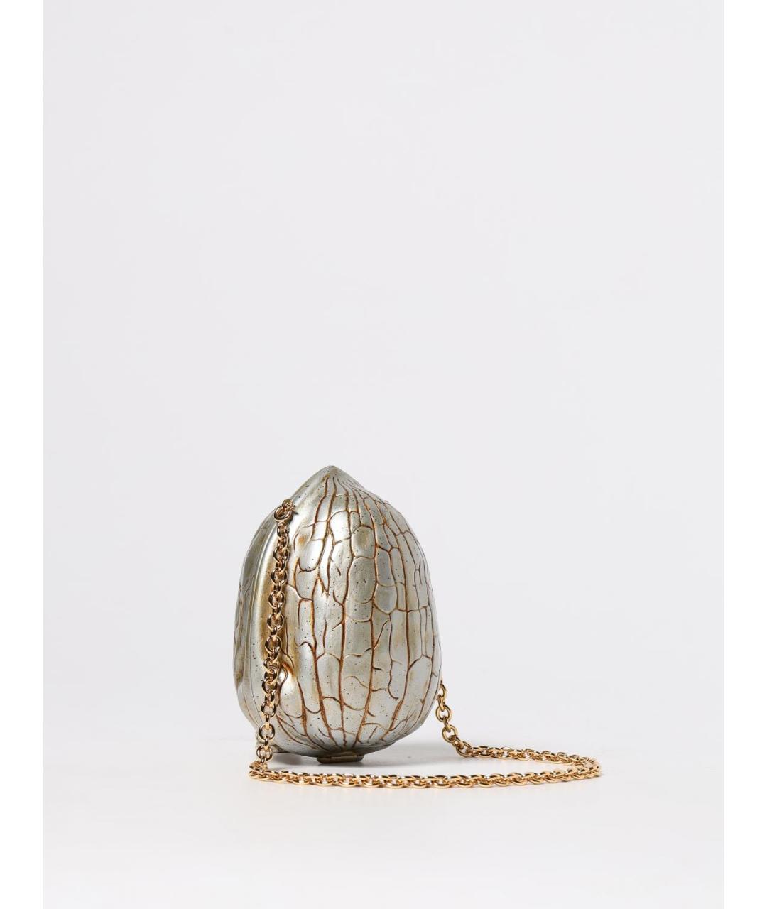 J.W.ANDERSON Золотая сумка через плечо, фото 3