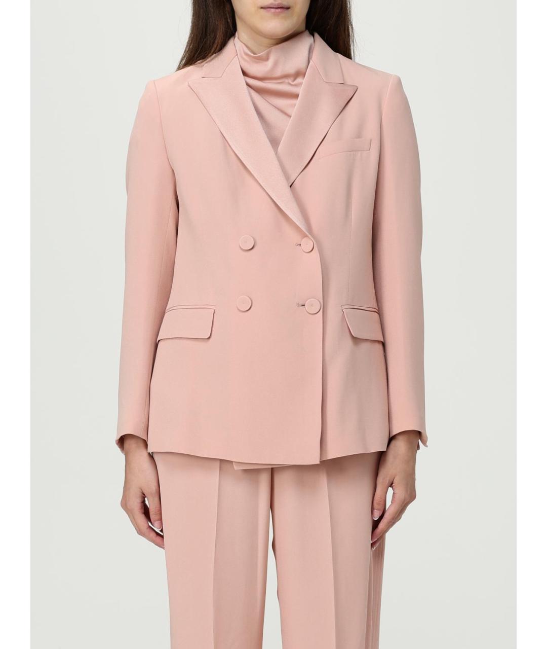 FABIANA FILIPPI Розовая вискозная куртка, фото 6