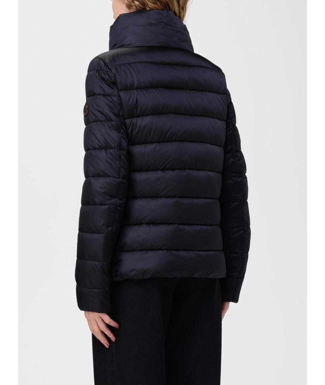 SAVE THE DUCK Черная полиамидовая куртка, фото 2