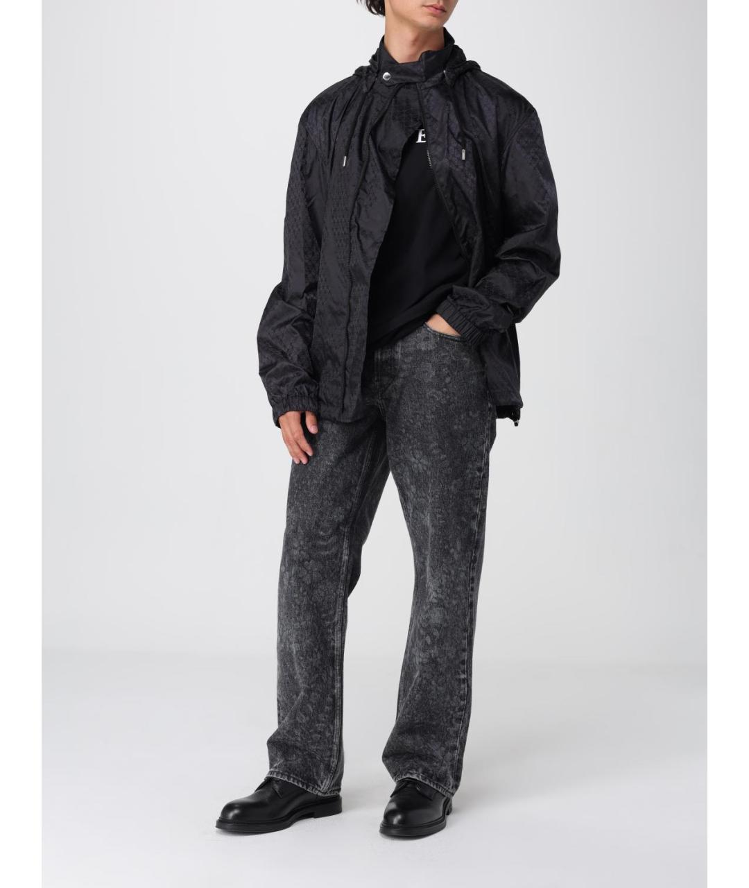 ALEXANDER MCQUEEN Черная хлопковая футболка, фото 3