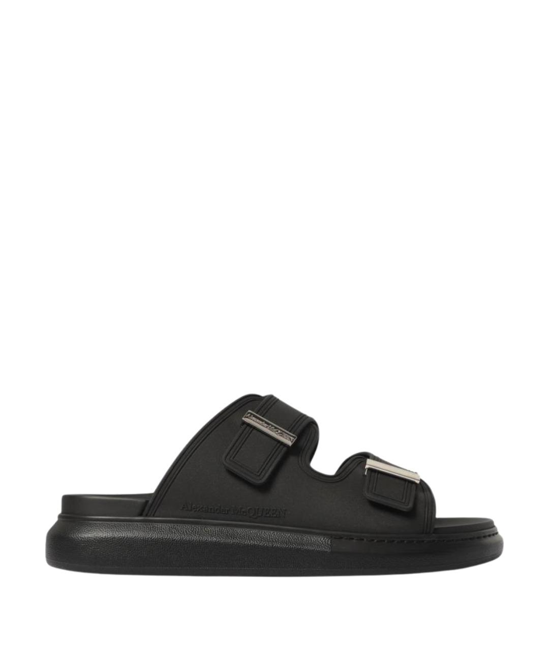 ALEXANDER MCQUEEN Черные сандалии, фото 1