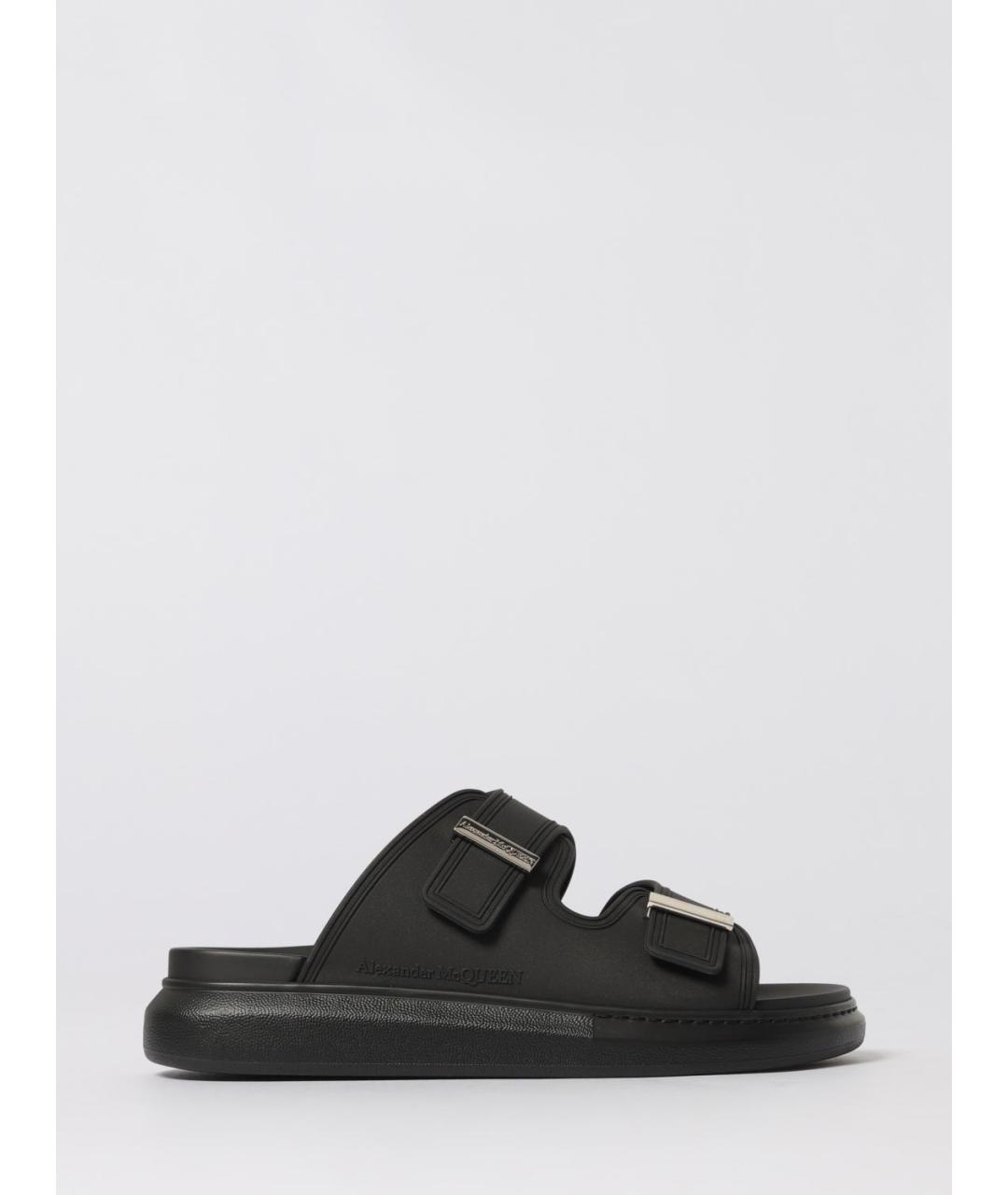 ALEXANDER MCQUEEN Черные сандалии, фото 5