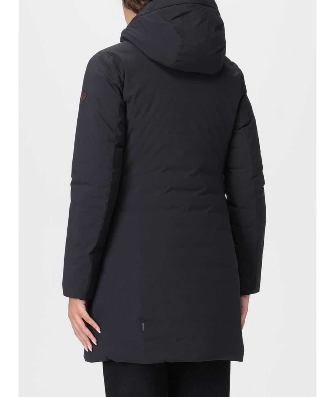 SAVE THE DUCK Черная полиэстеровая парка, фото 3