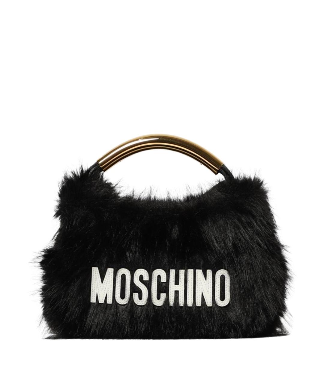 MOSCHINO Черная сумка через плечо, фото 1