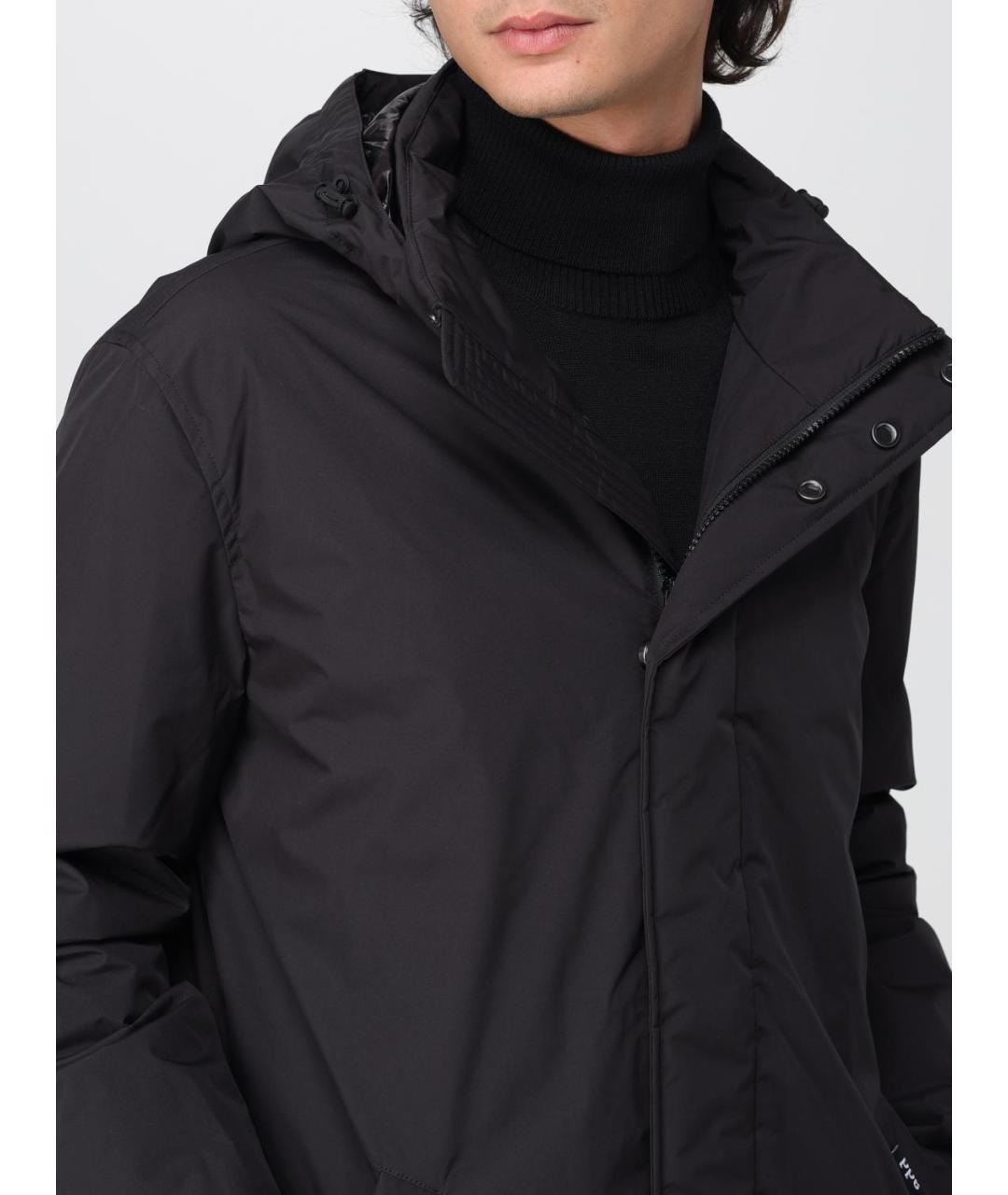 ADD Черная полиамидовая парка, фото 4