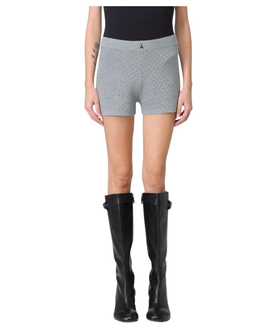 PATRIZIA PEPE Серые шорты, фото 1