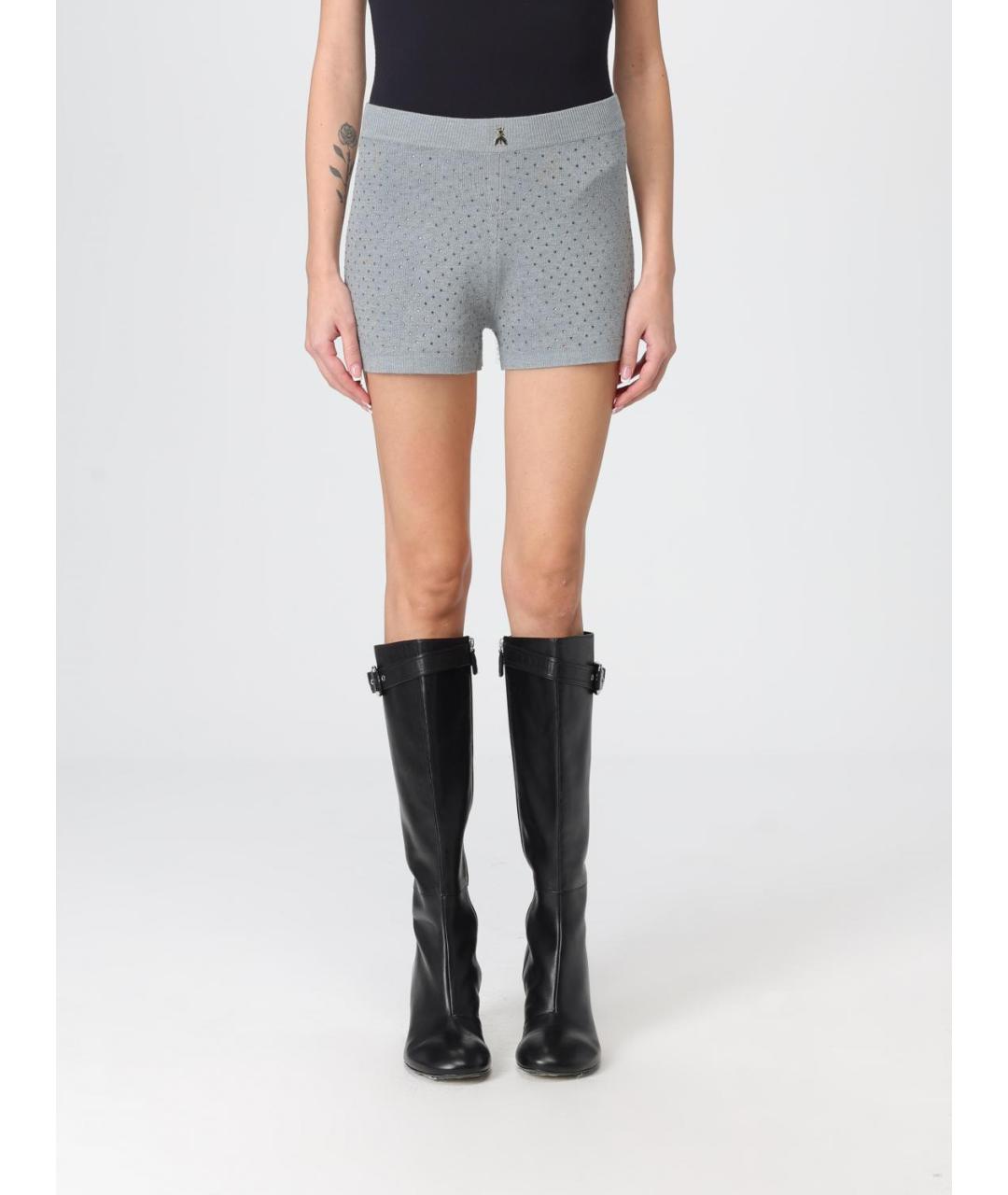 PATRIZIA PEPE Серые шорты, фото 5