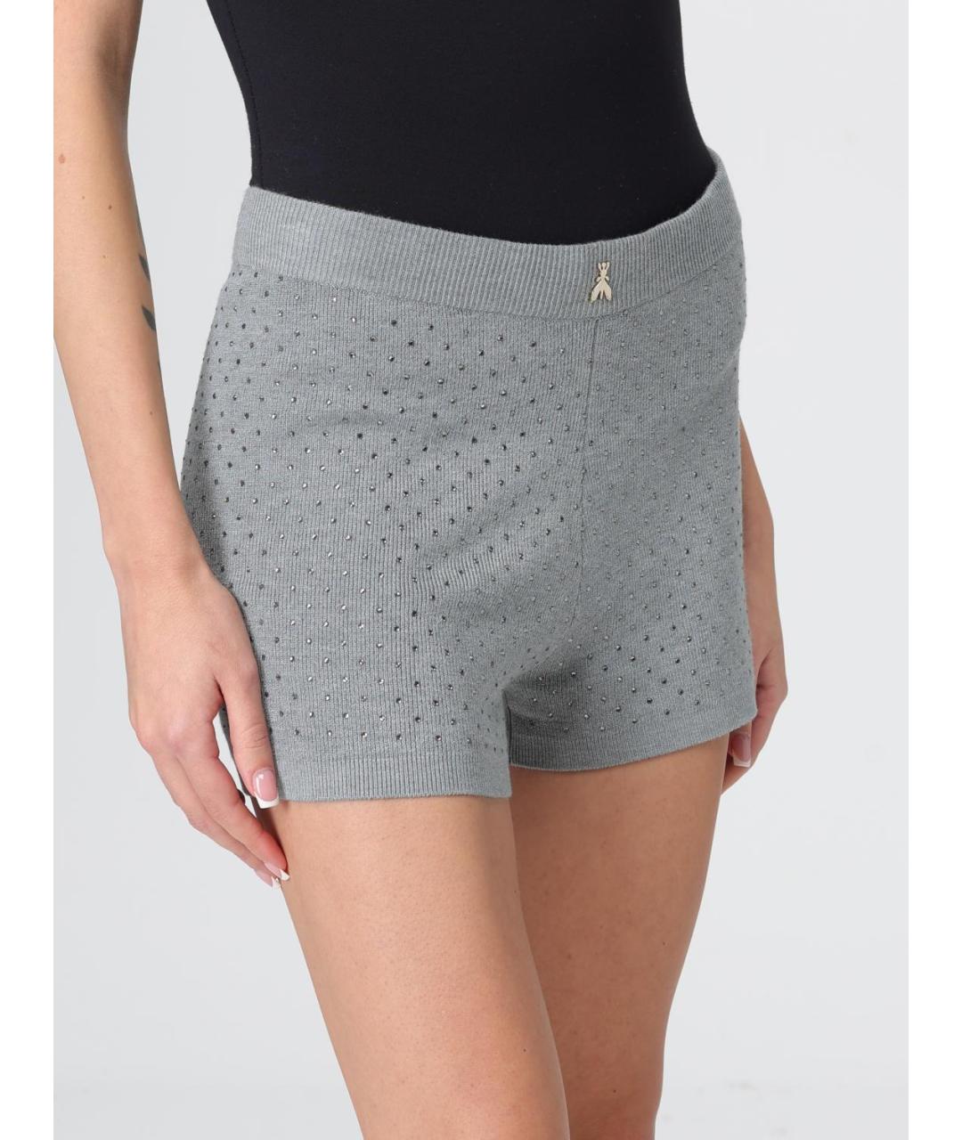 PATRIZIA PEPE Серые шорты, фото 4