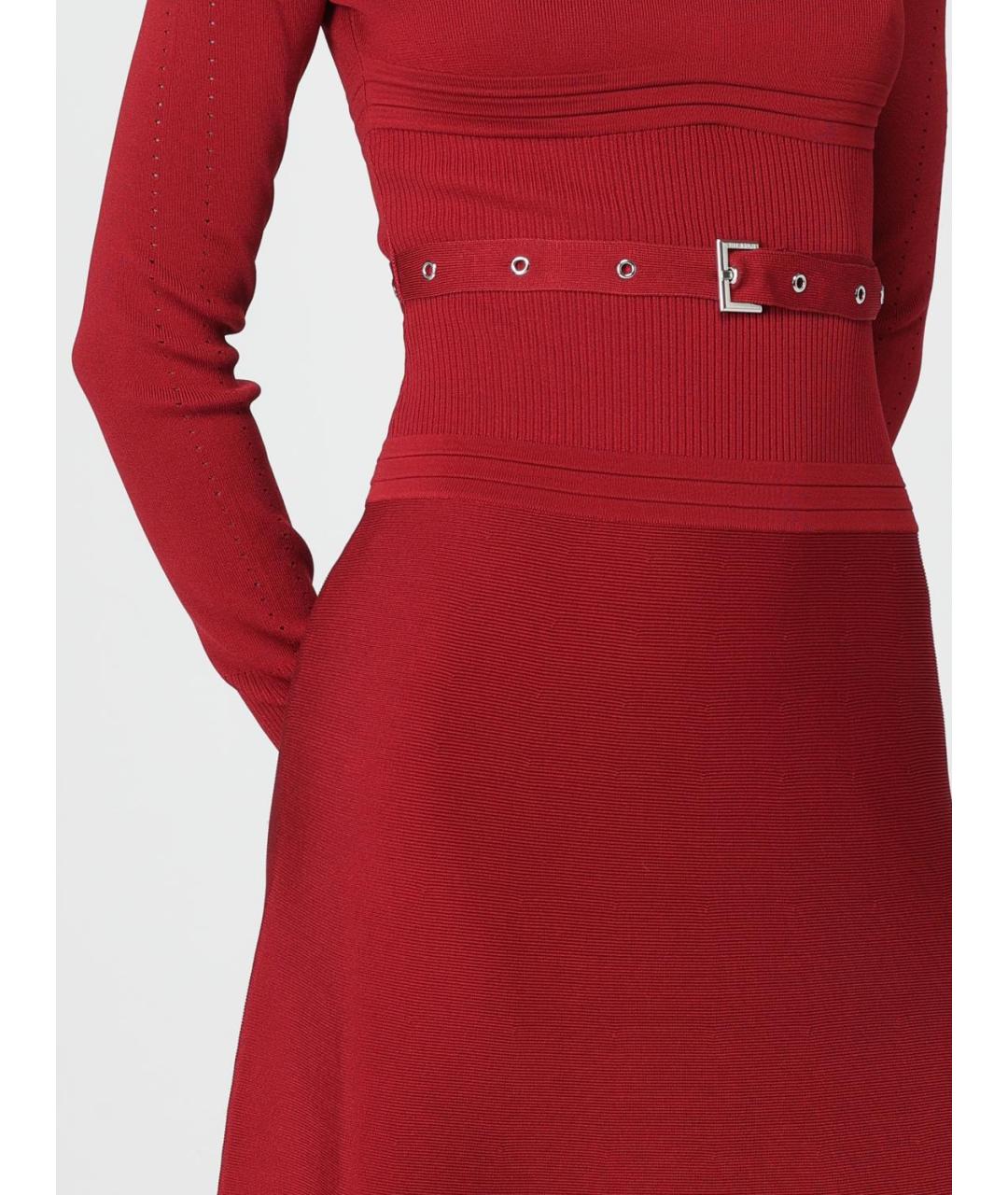 PATRIZIA PEPE Красное повседневное платье, фото 3
