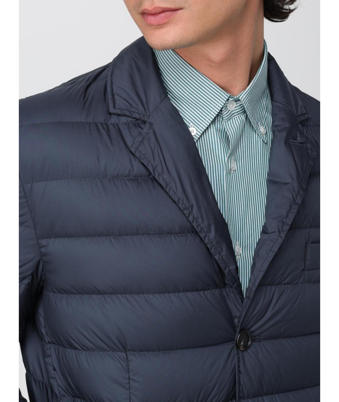 ADD Синяя полиамидовая куртка, фото 4