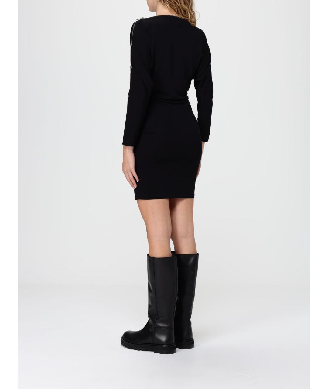 PATRIZIA PEPE Черное повседневное платье, фото 2