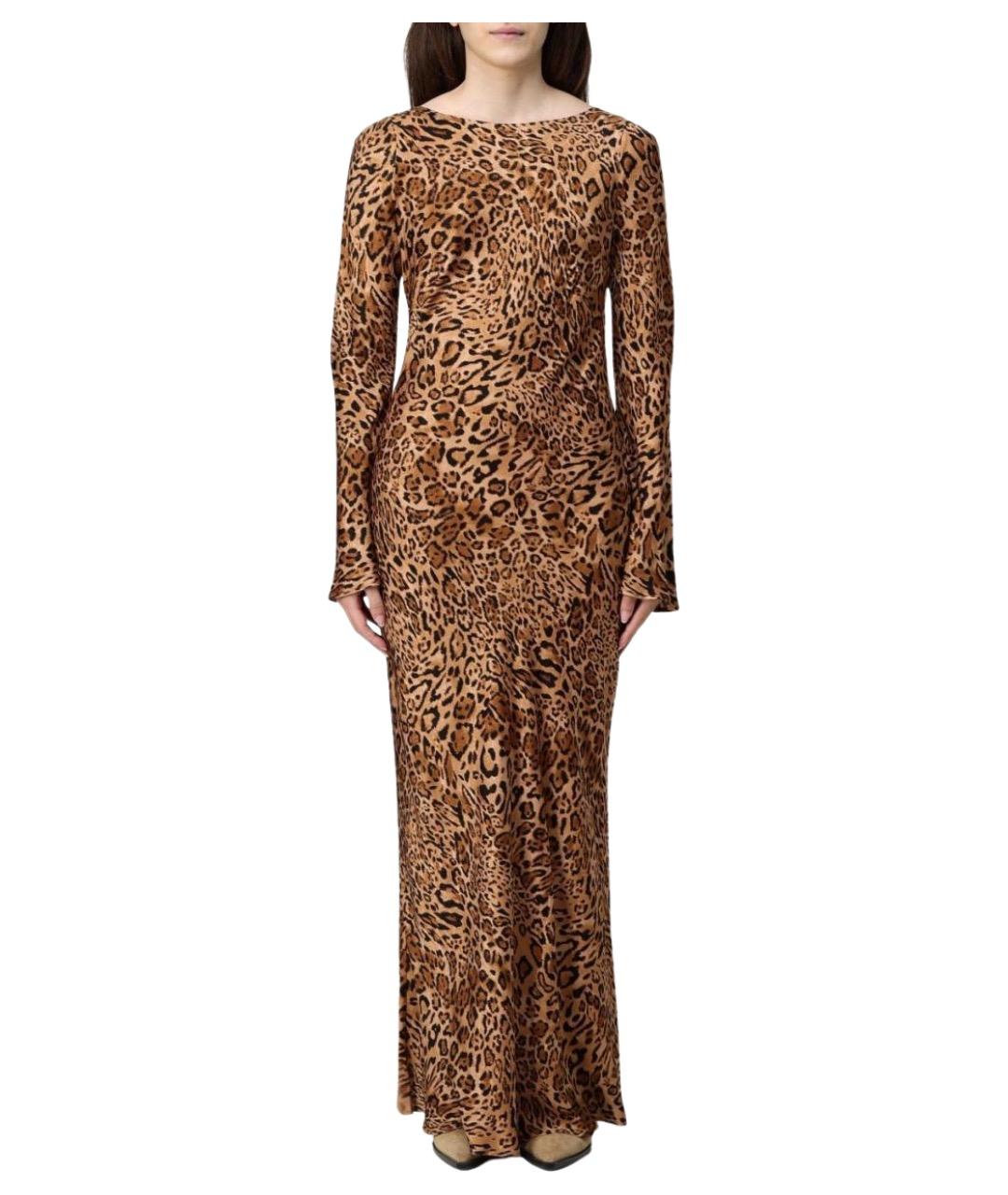 TWIN-SET Мульти вискозное повседневное платье, фото 1