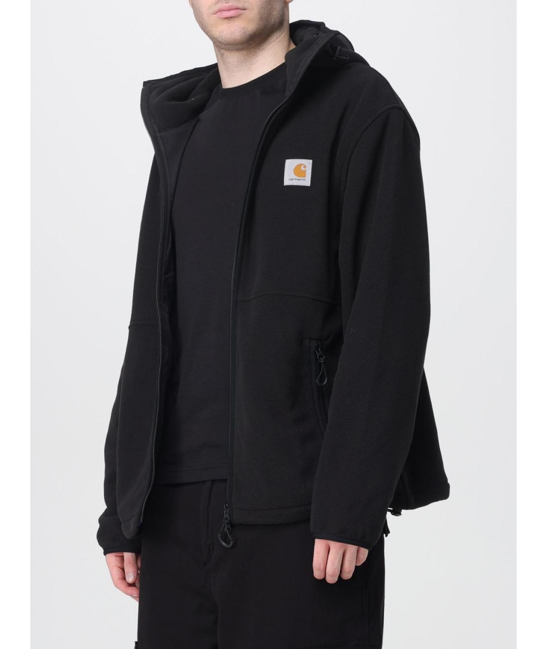 CARHARTT WIP Черная полиэстеровая куртка, фото 4