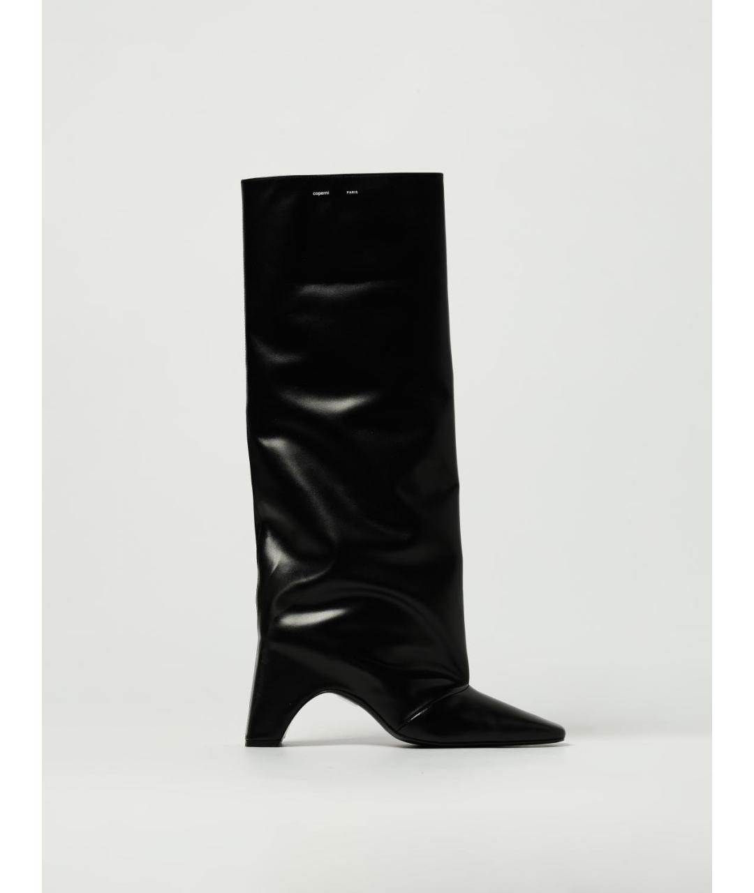 COPERNI Черные кожаные сапоги, фото 5