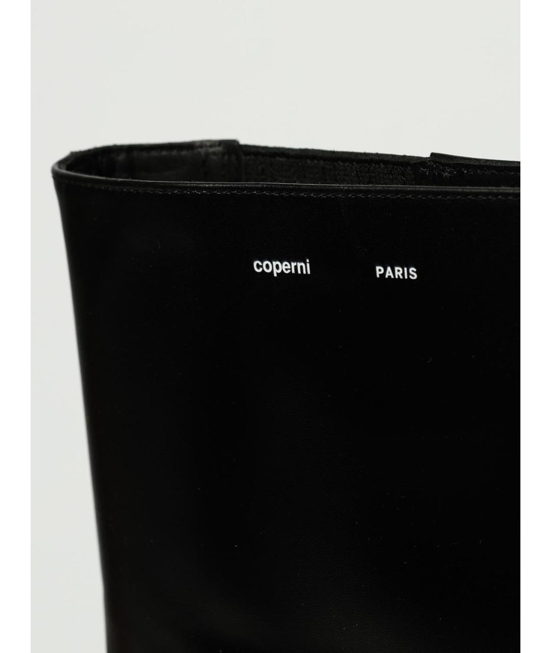 COPERNI Черные кожаные сапоги, фото 4