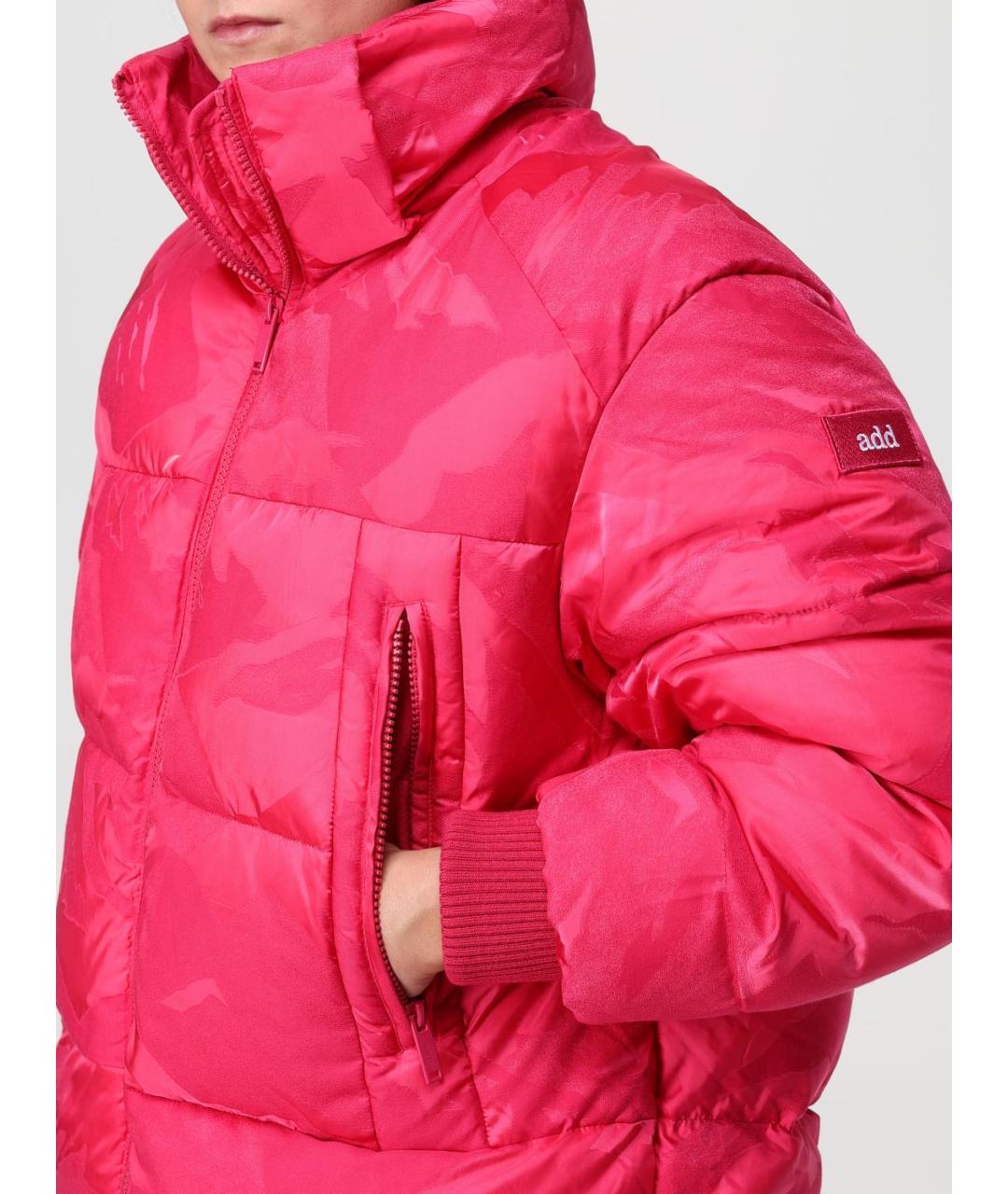 ADD Фуксия полиамидовый пуховик, фото 5