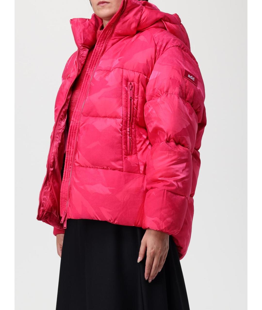 ADD Фуксия полиамидовый пуховик, фото 4
