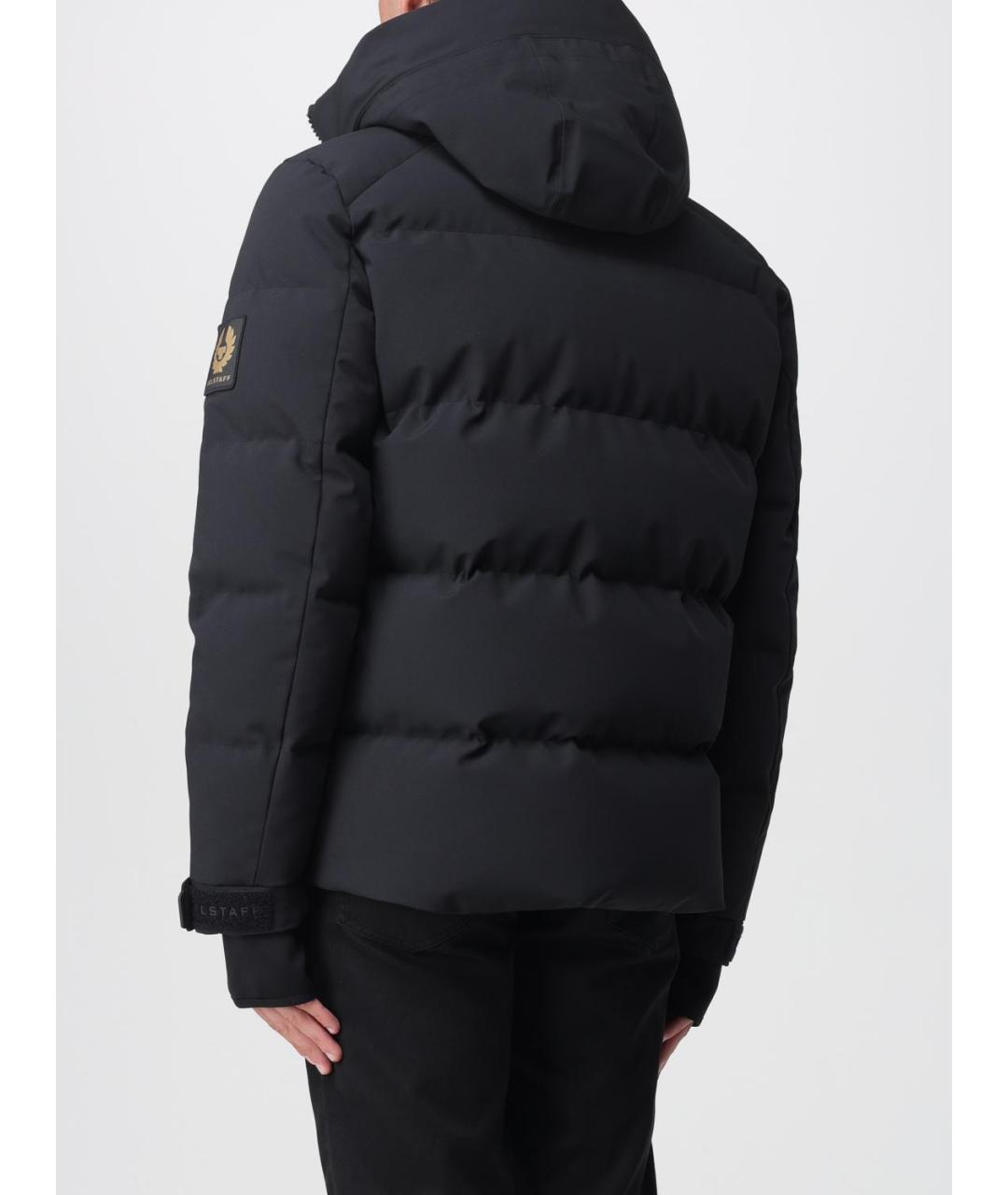 BELSTAFF Черная полиэстеровая куртка, фото 3