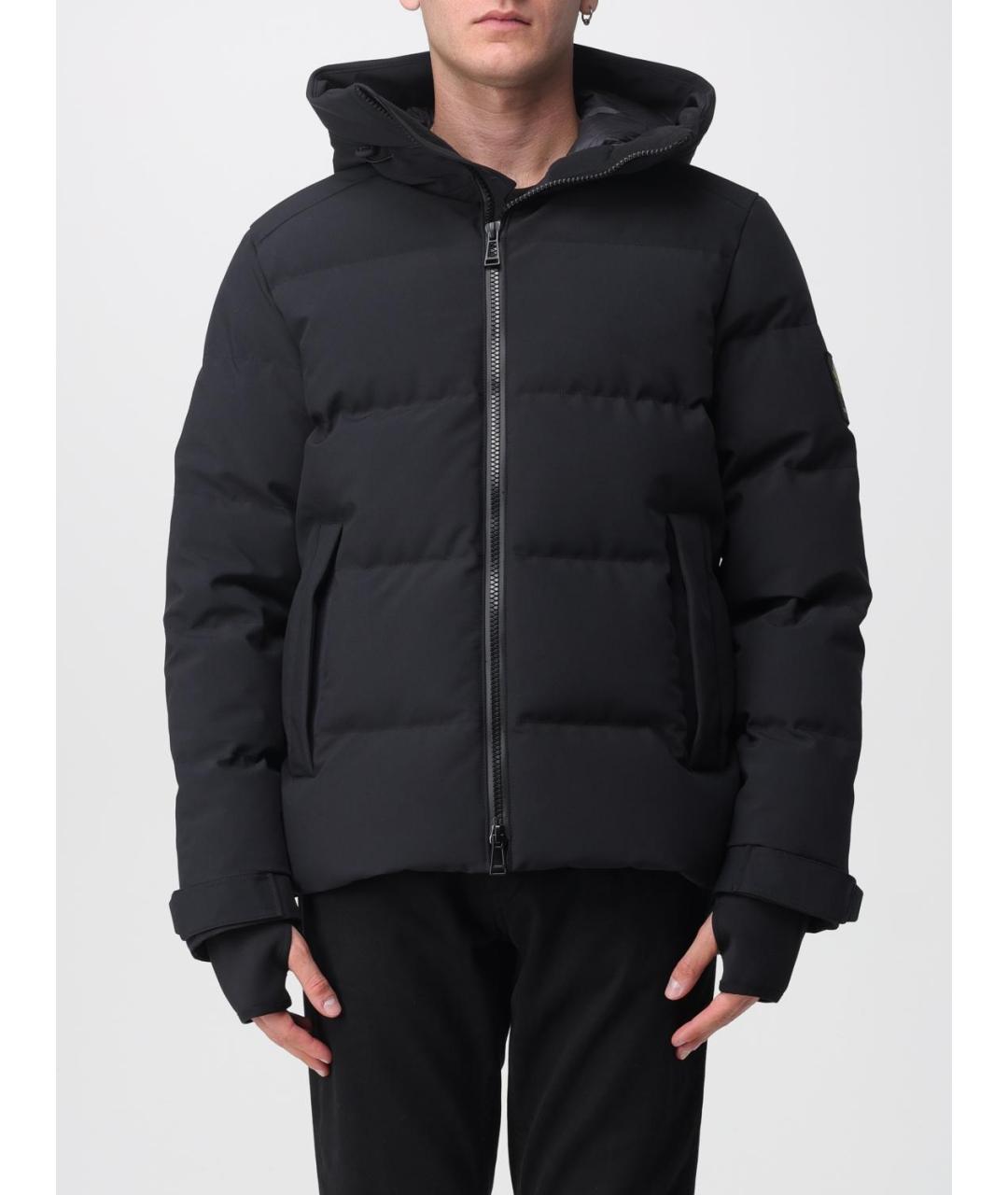 BELSTAFF Черная полиэстеровая куртка, фото 2