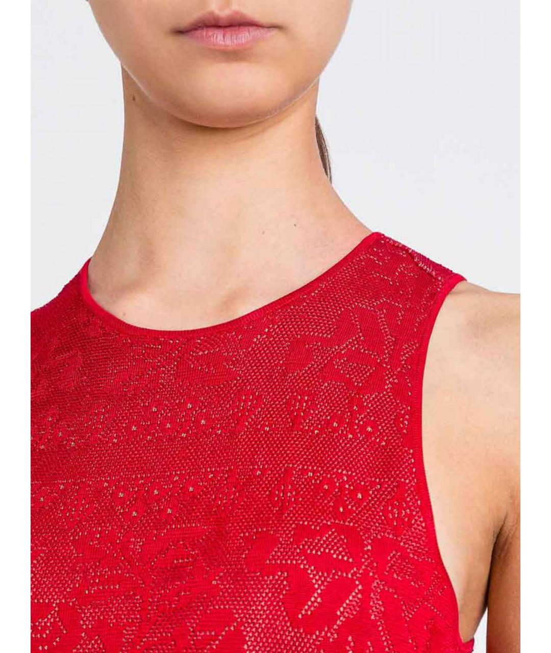 TWIN-SET Красное вечернее платье, фото 4