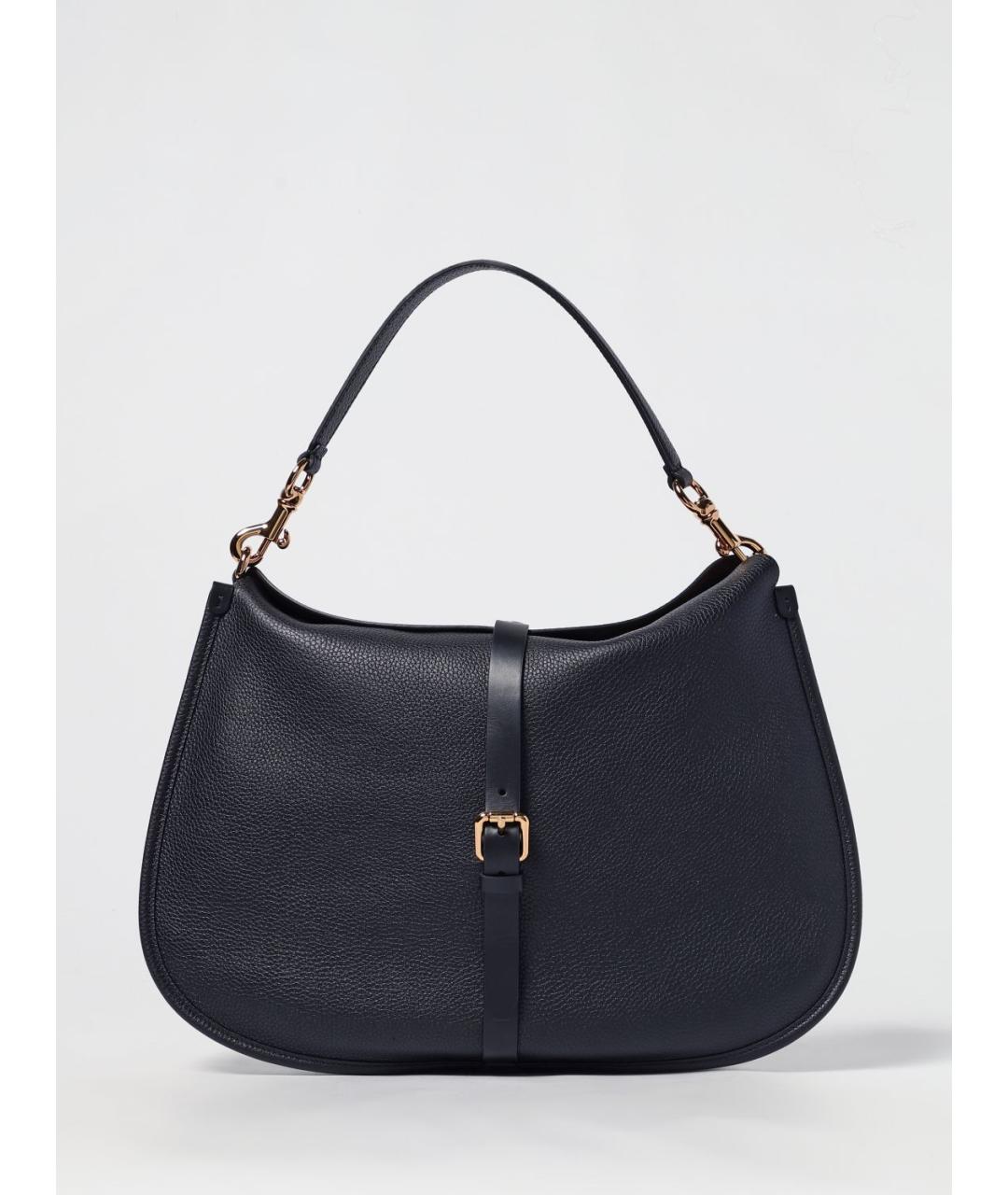 ETRO Черная кожаная сумка через плечо, фото 6