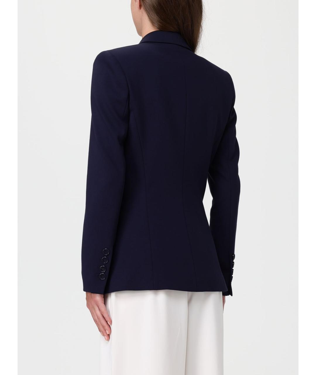 PINKO Синий вискозный жакет/пиджак, фото 3