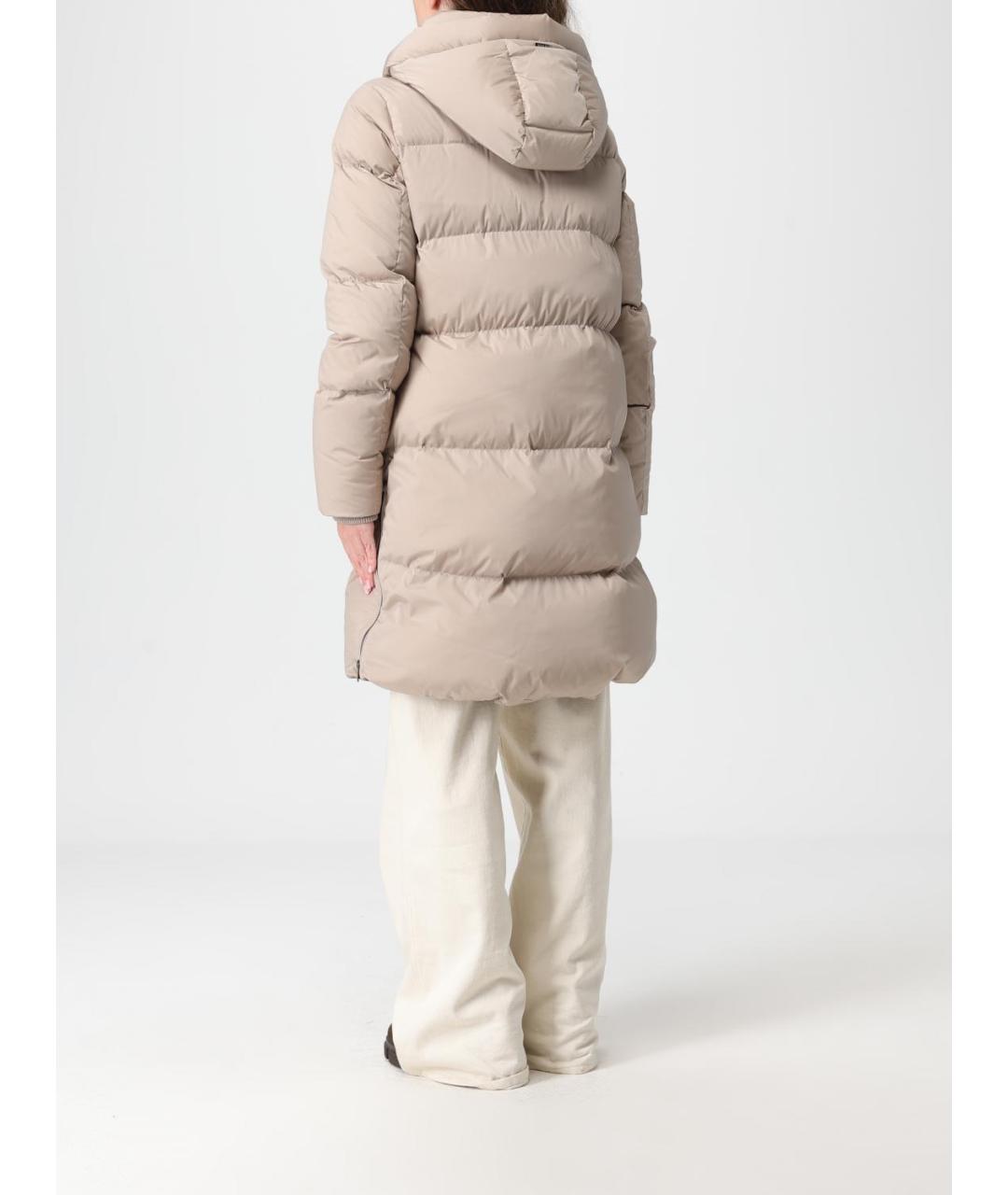 WOOLRICH Серый полиамидовый пуховик, фото 3