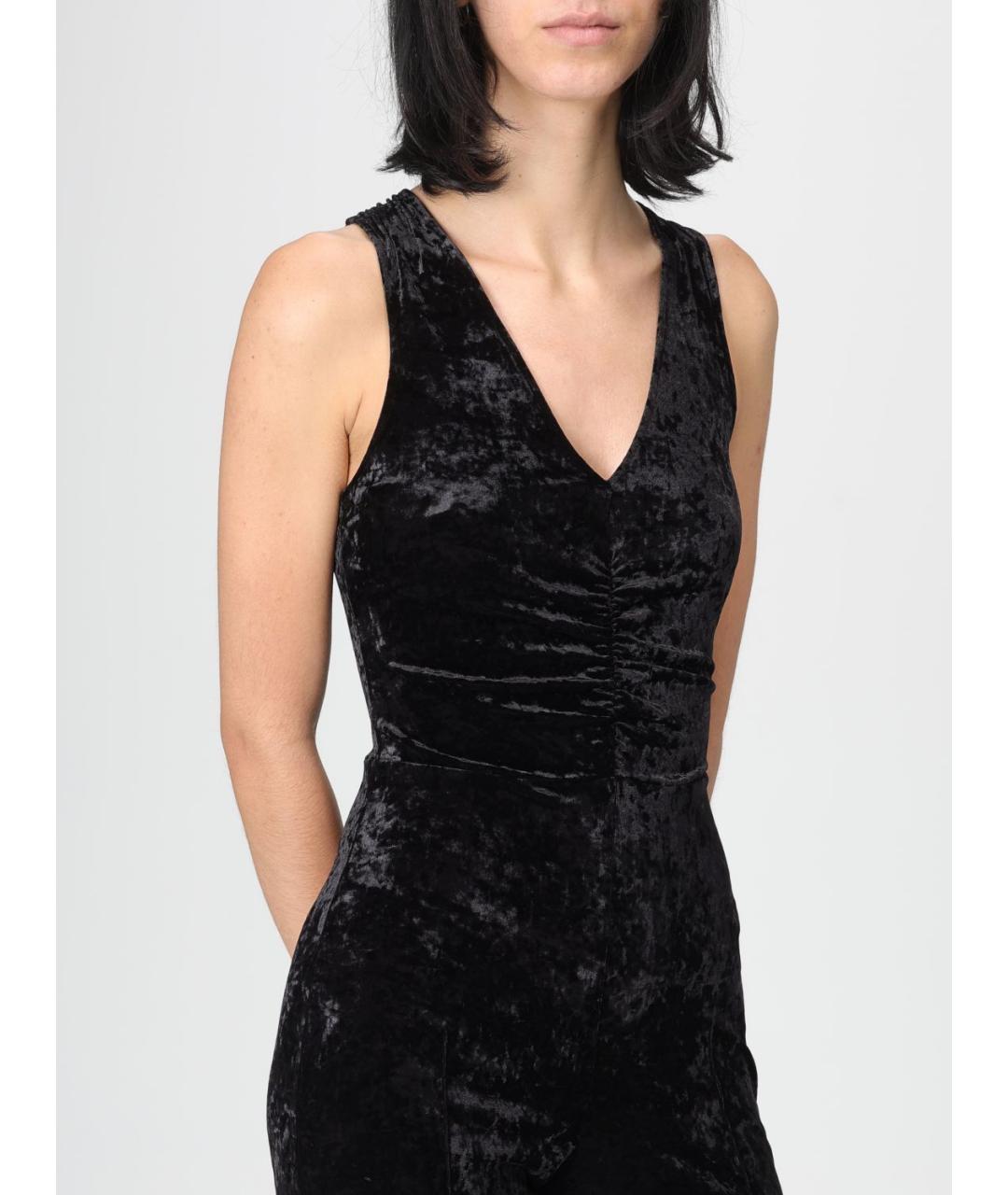 PATRIZIA PEPE Черный комбинезон, фото 3