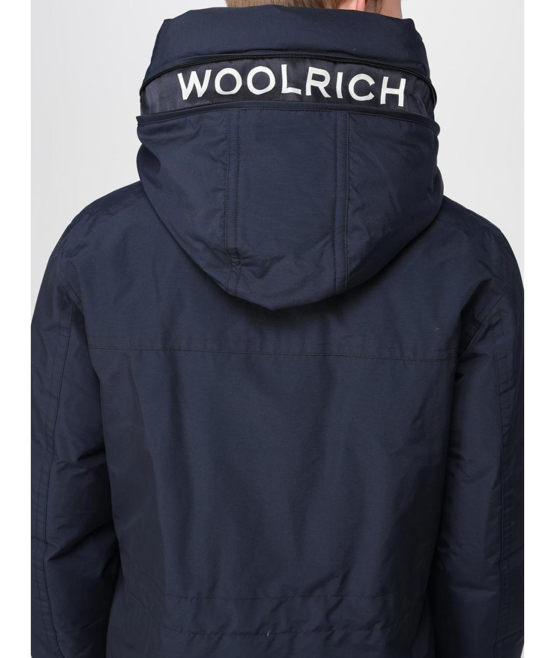 WOOLRICH Синяя хлопковая куртка, фото 5
