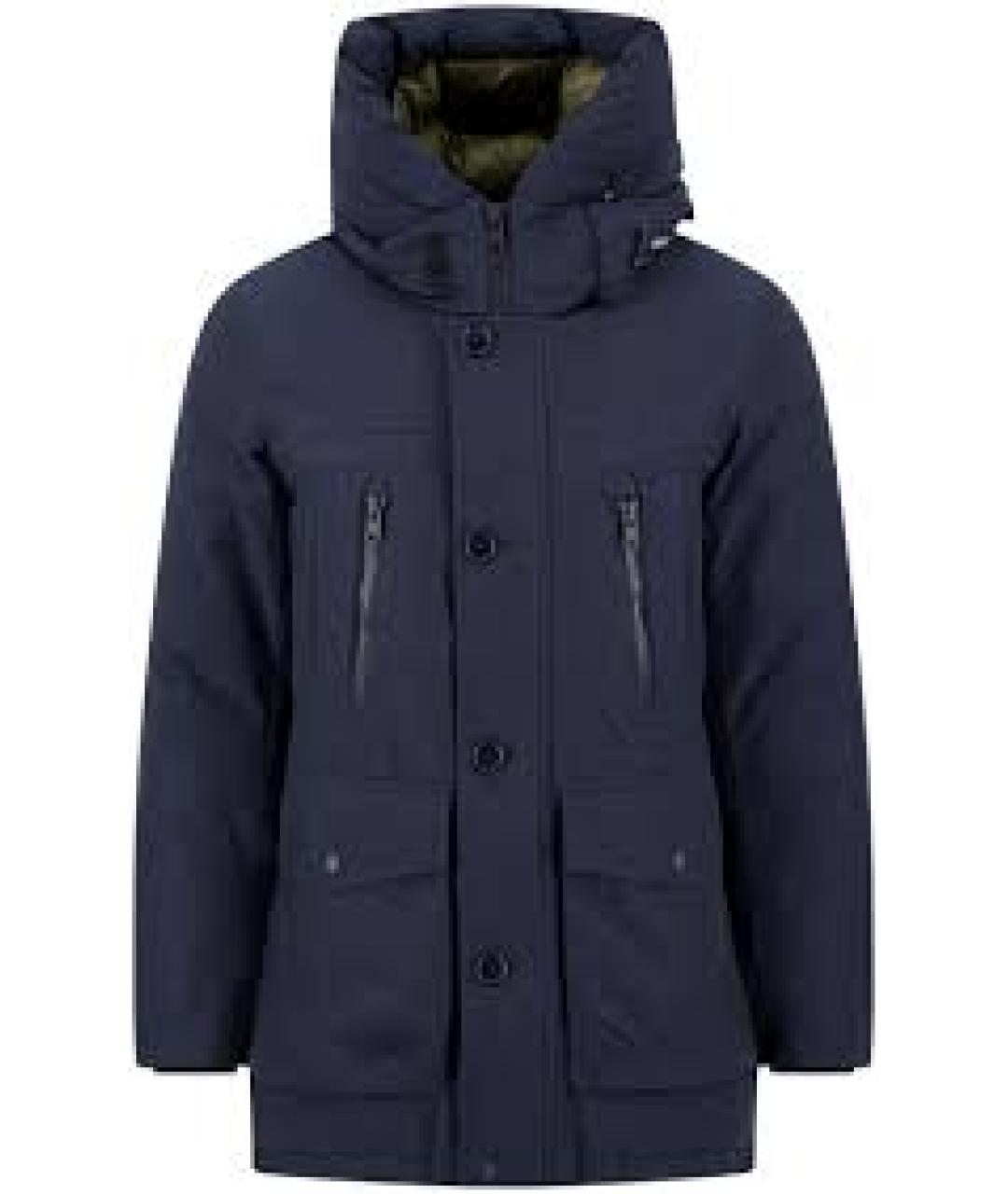 WOOLRICH Синяя хлопковая куртка, фото 1