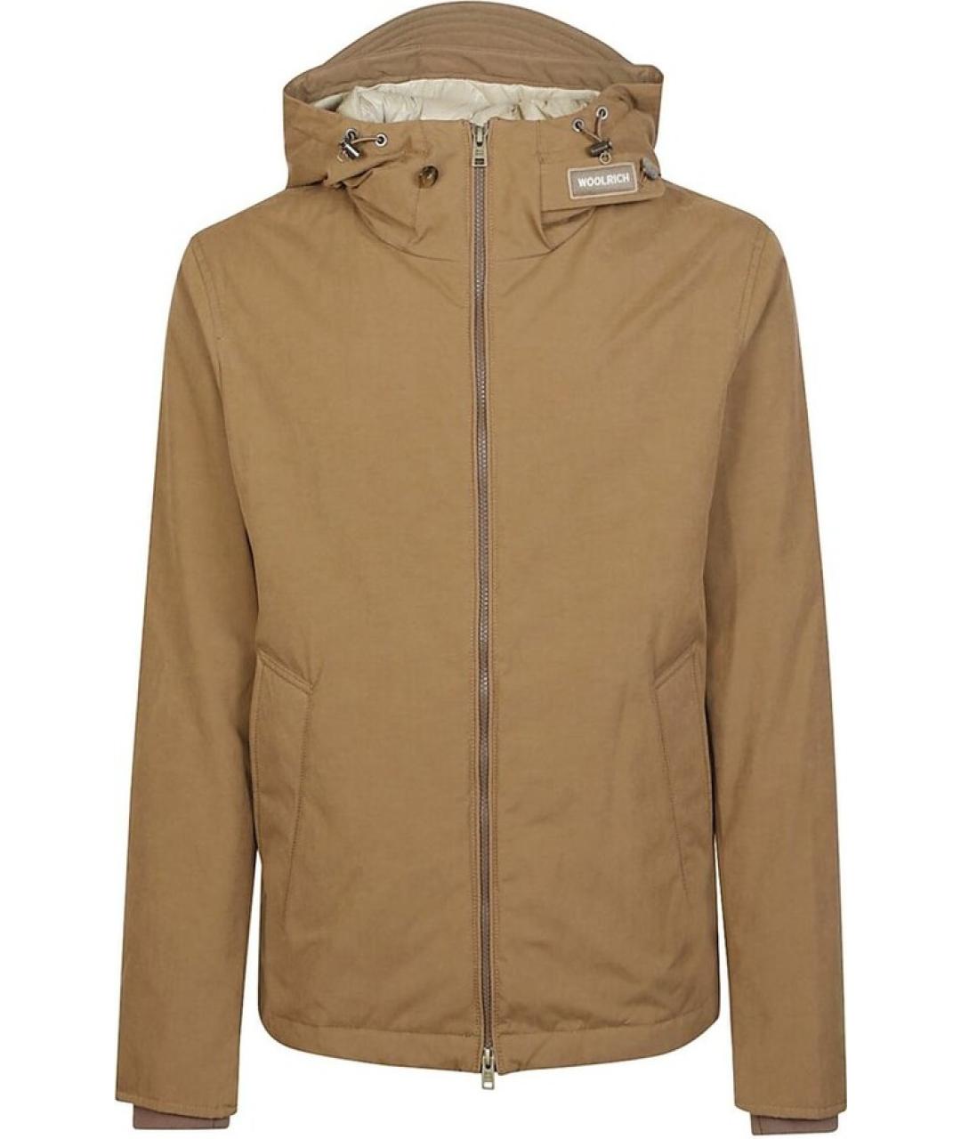 WOOLRICH Коричневая хлопковая куртка, фото 1