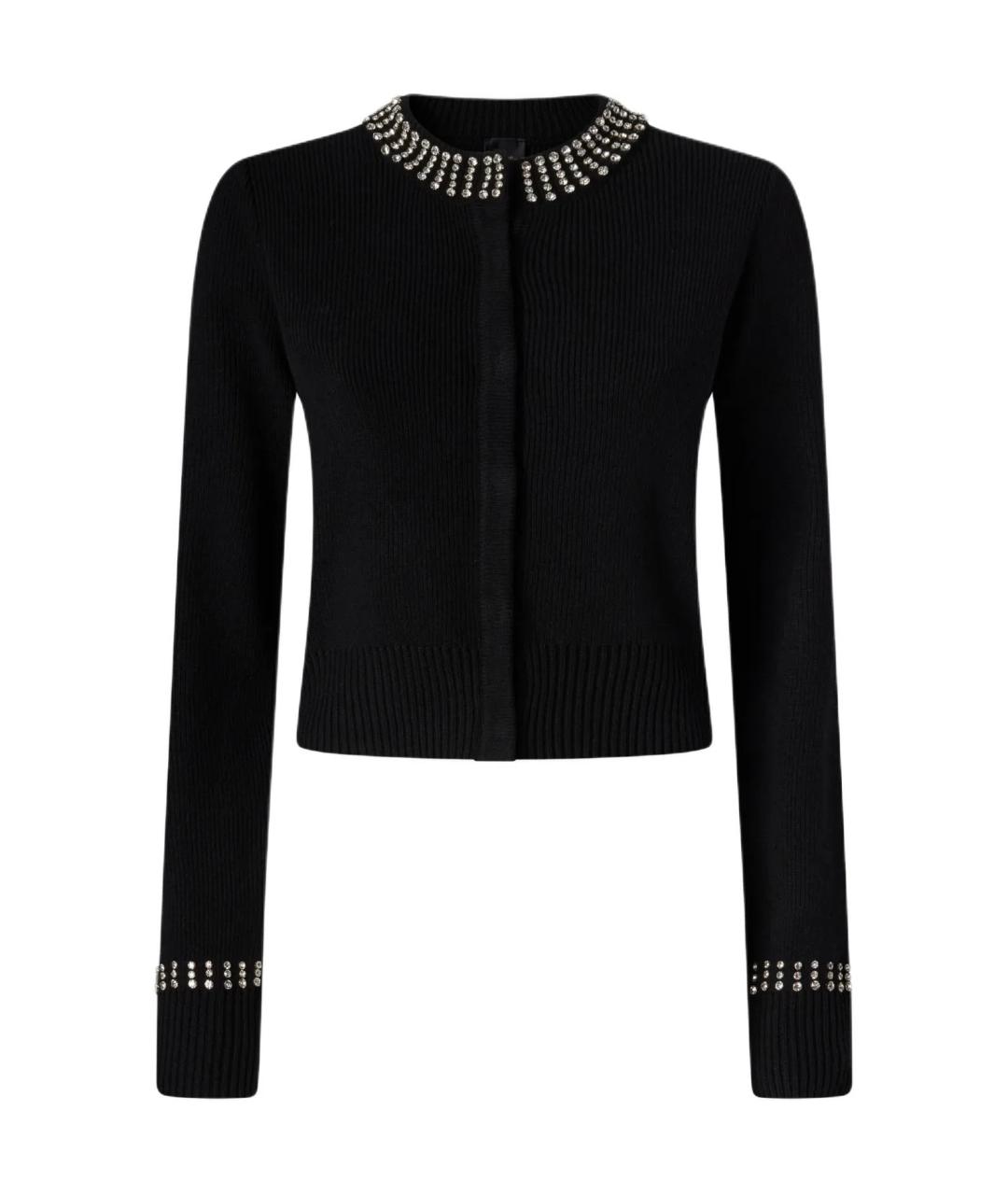 PINKO Черный полиамидовый кардиган, фото 1