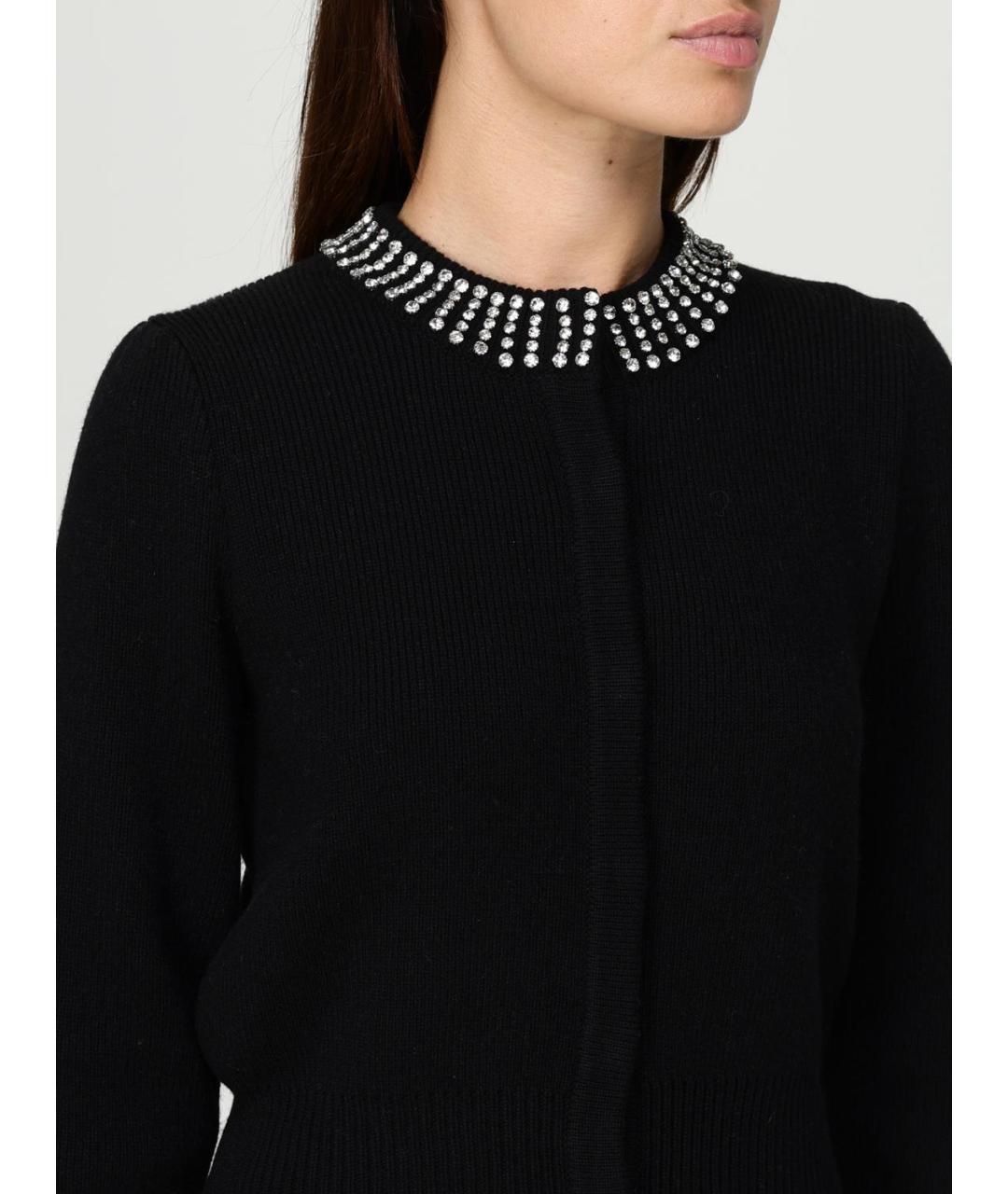 PINKO Черный полиамидовый кардиган, фото 3