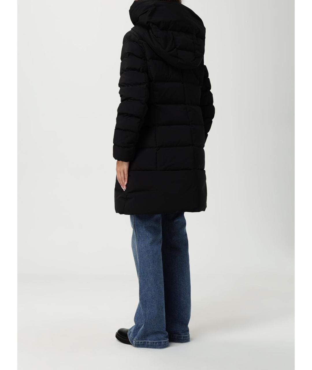 WOOLRICH Черная полиэстеровая куртка, фото 2