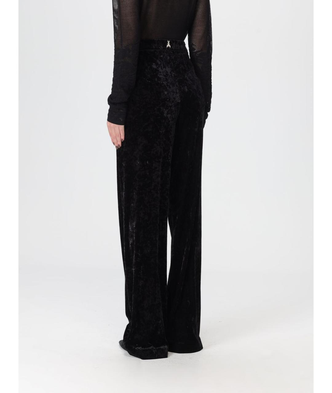 PATRIZIA PEPE Черные прямые брюки, фото 2