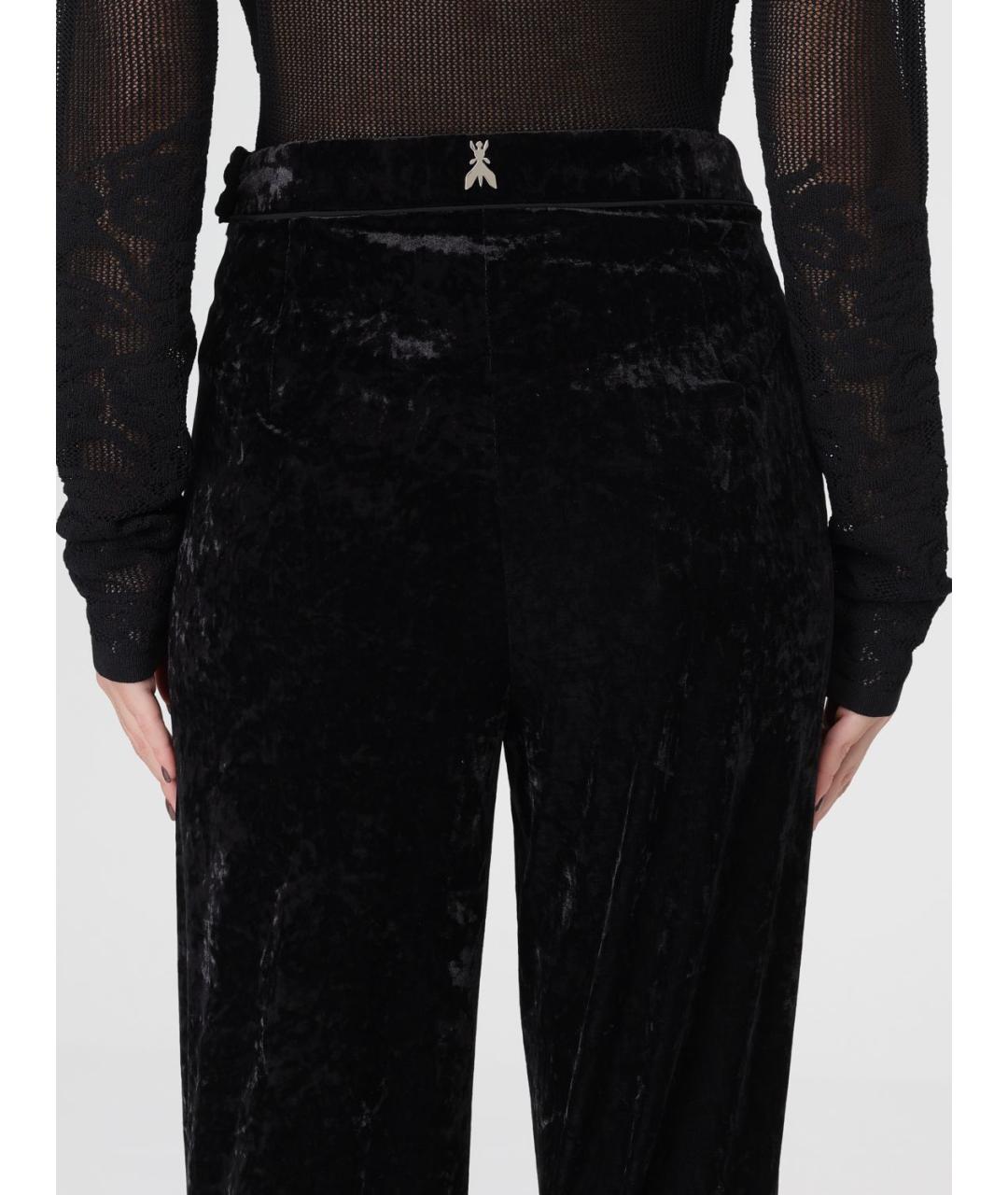 PATRIZIA PEPE Черные прямые брюки, фото 3