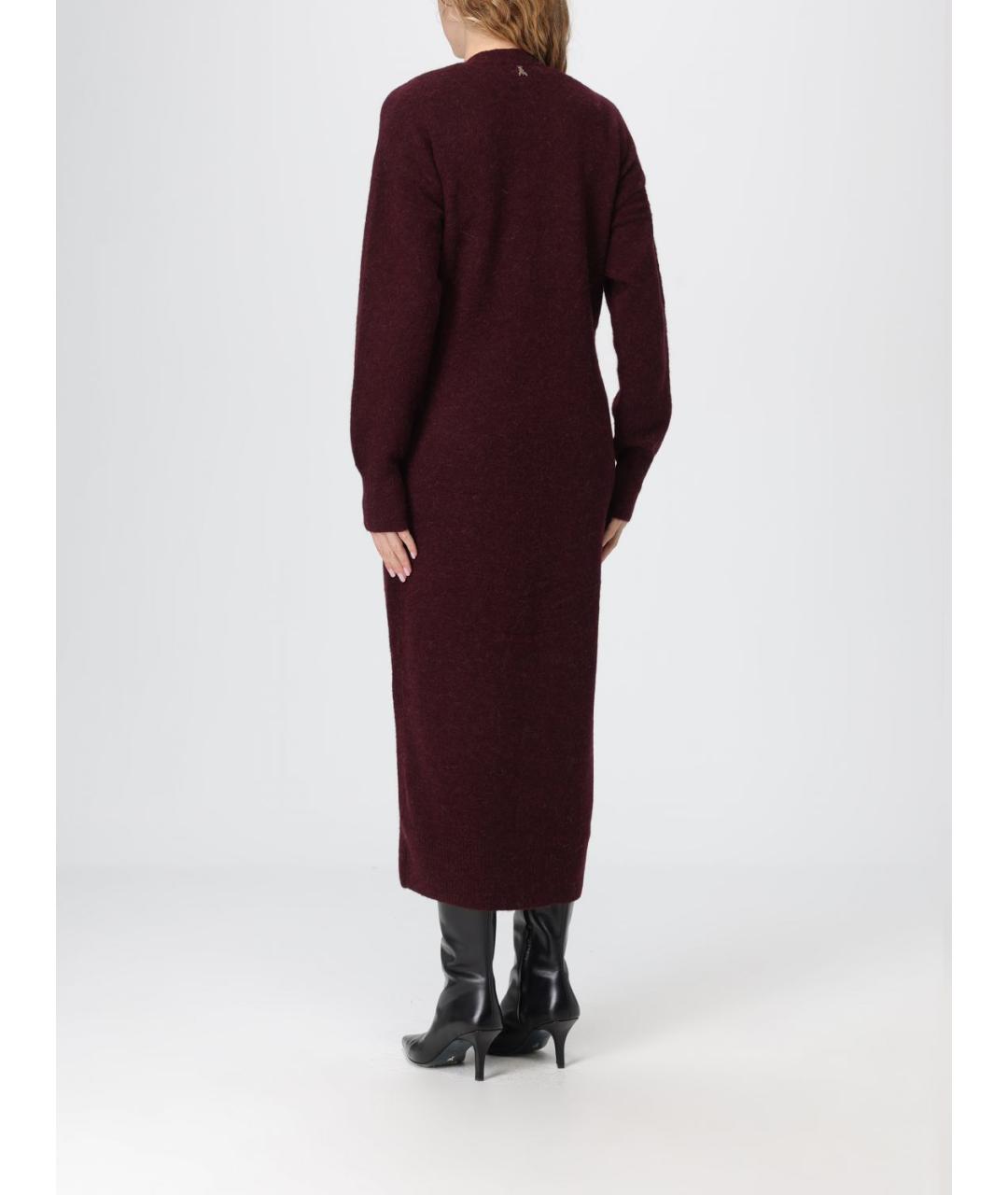 PATRIZIA PEPE Бордовый кардиган, фото 3