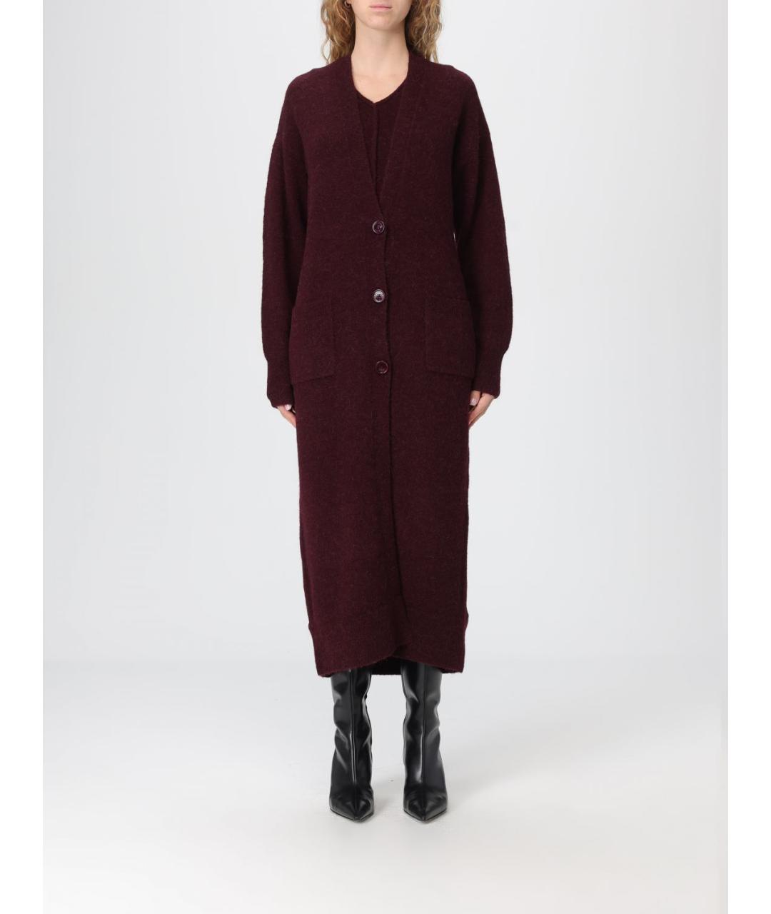 PATRIZIA PEPE Бордовый кардиган, фото 6