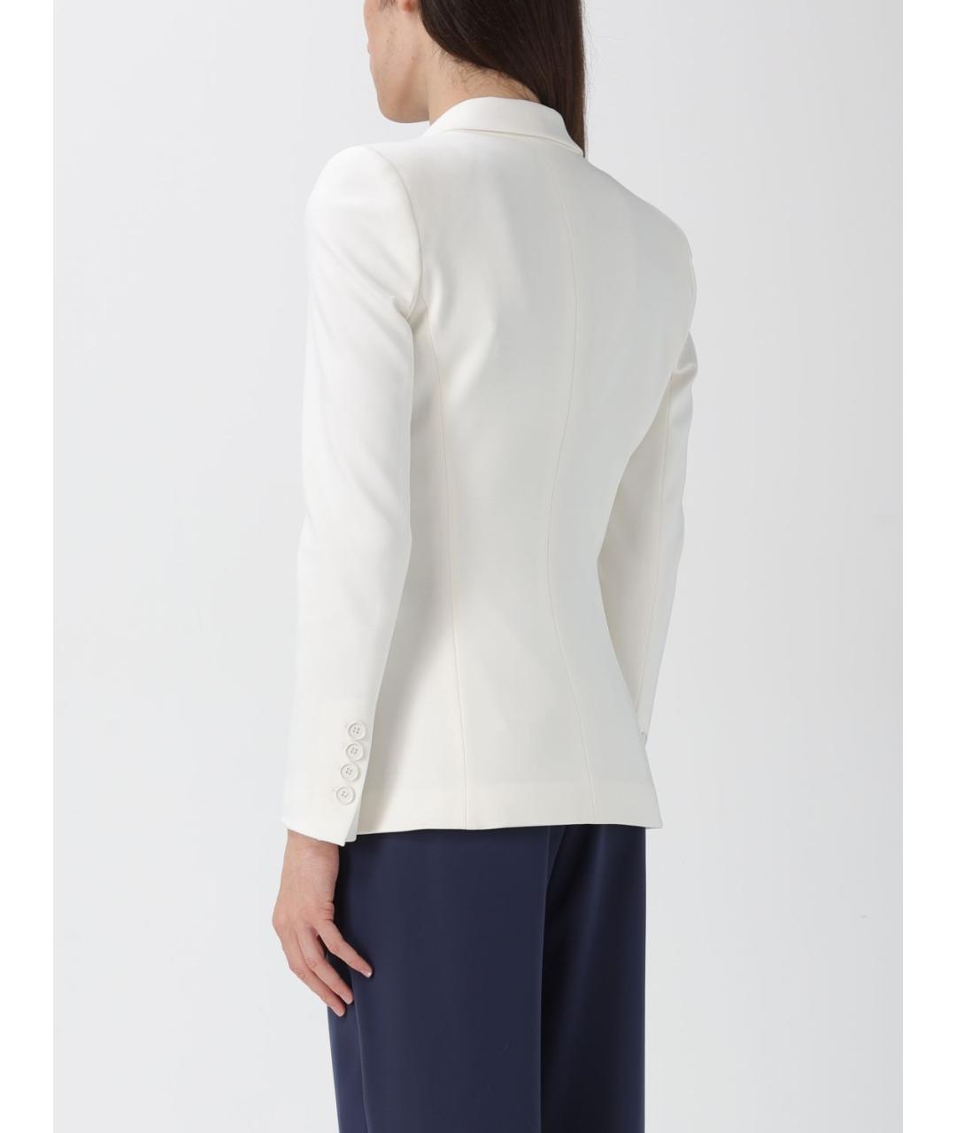 PINKO Белый вискозный жакет/пиджак, фото 2