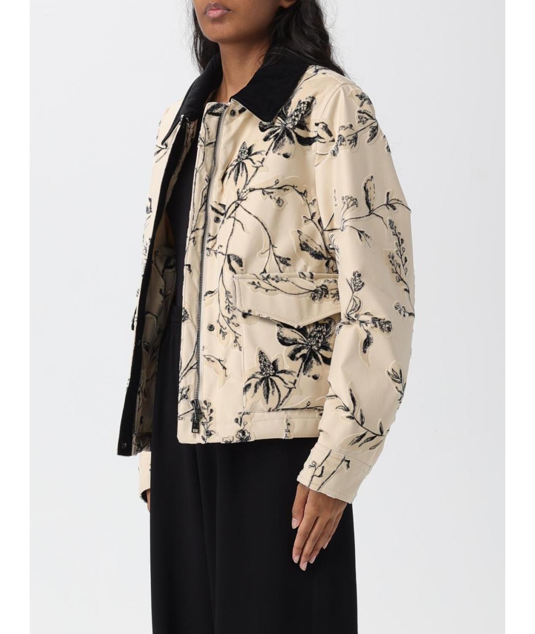 WOOLRICH Бежевая хлопковая куртка, фото 3